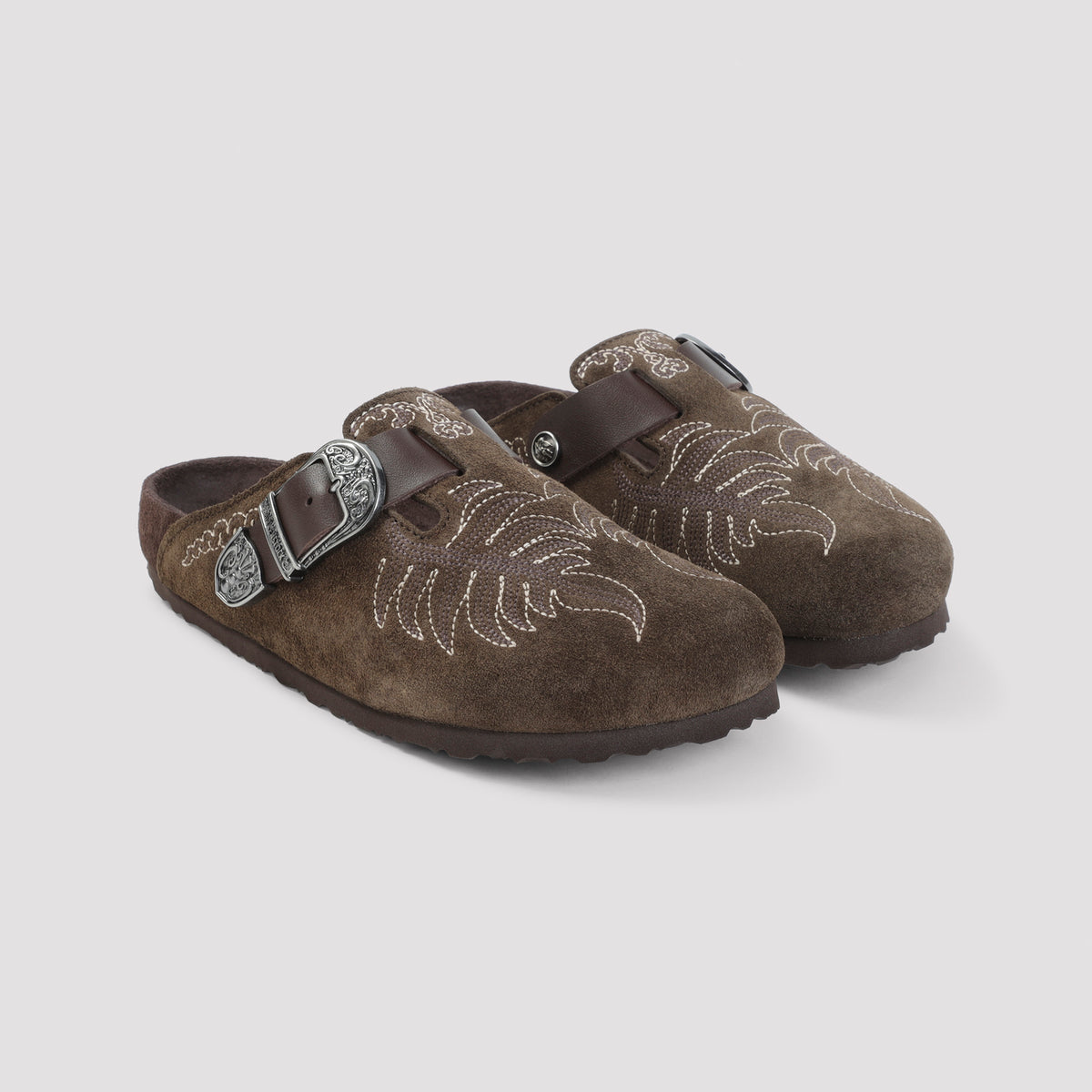 Etro X Birkenstock Boston Sabot