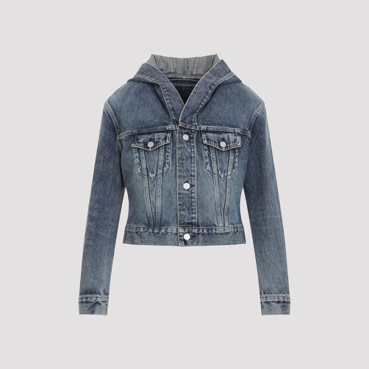 Alaïa Trucker Denim Jacket
