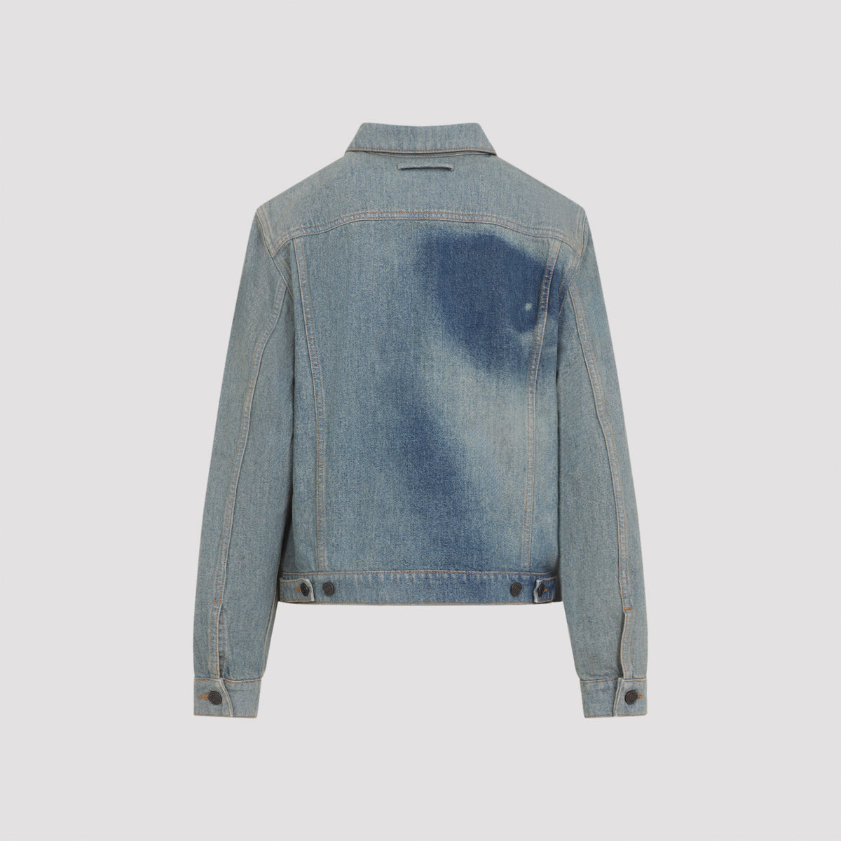 Jean Paul Gaultier Face Print Denim Jacket