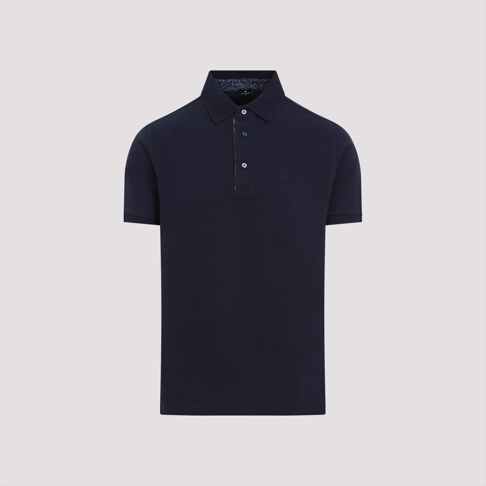Etro Roma Printed Details Polo