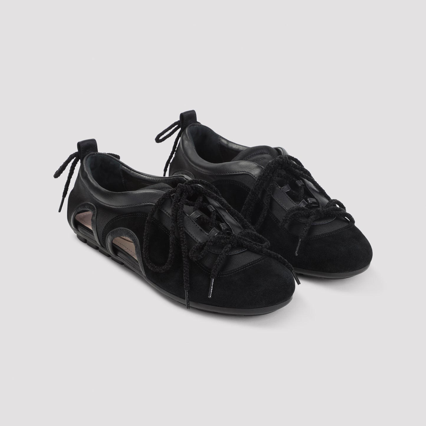 Simone Rocha Cutout Ballerina Grip Trained Sneakers