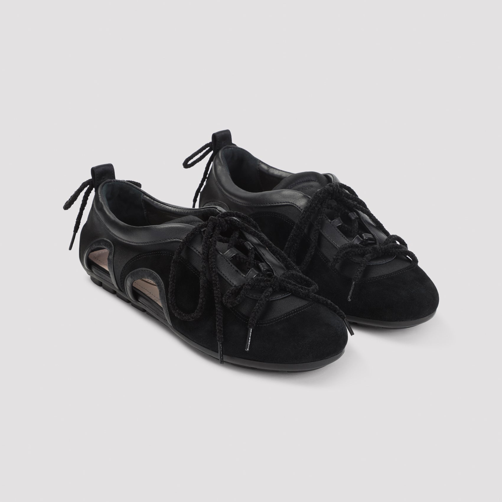 Simone Rocha Cutout Ballerina Grip Trained Sneakers