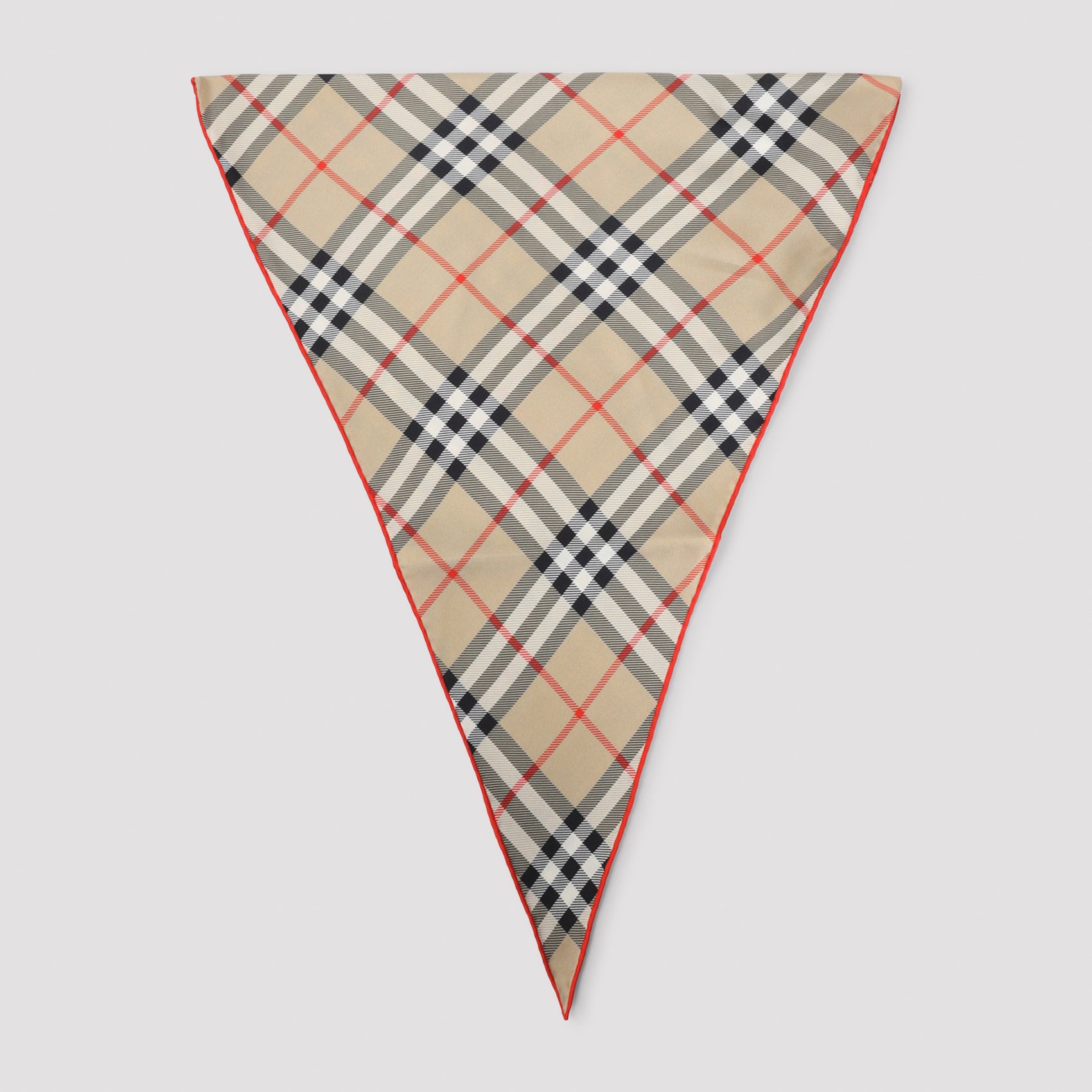 Burberry Medium Check Losange Foulard