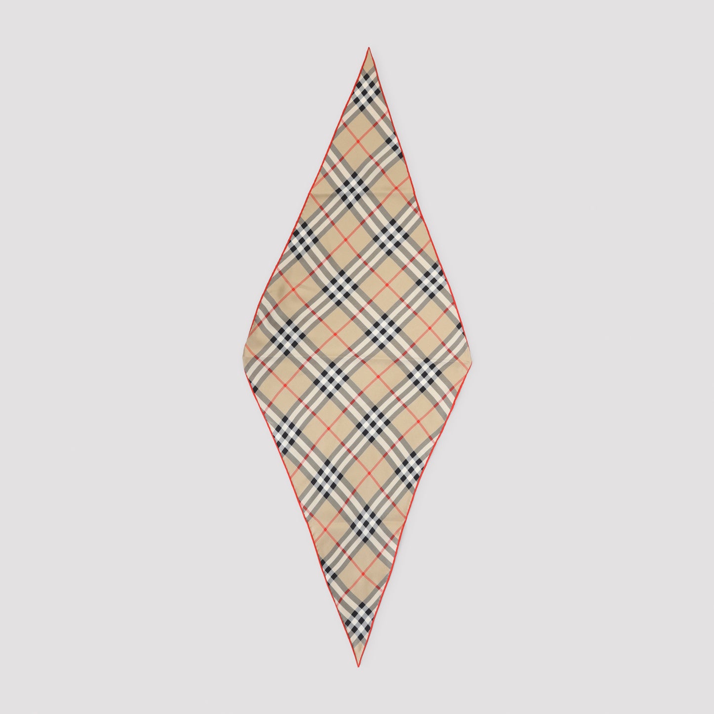 Burberry Medium Check Losange Foulard