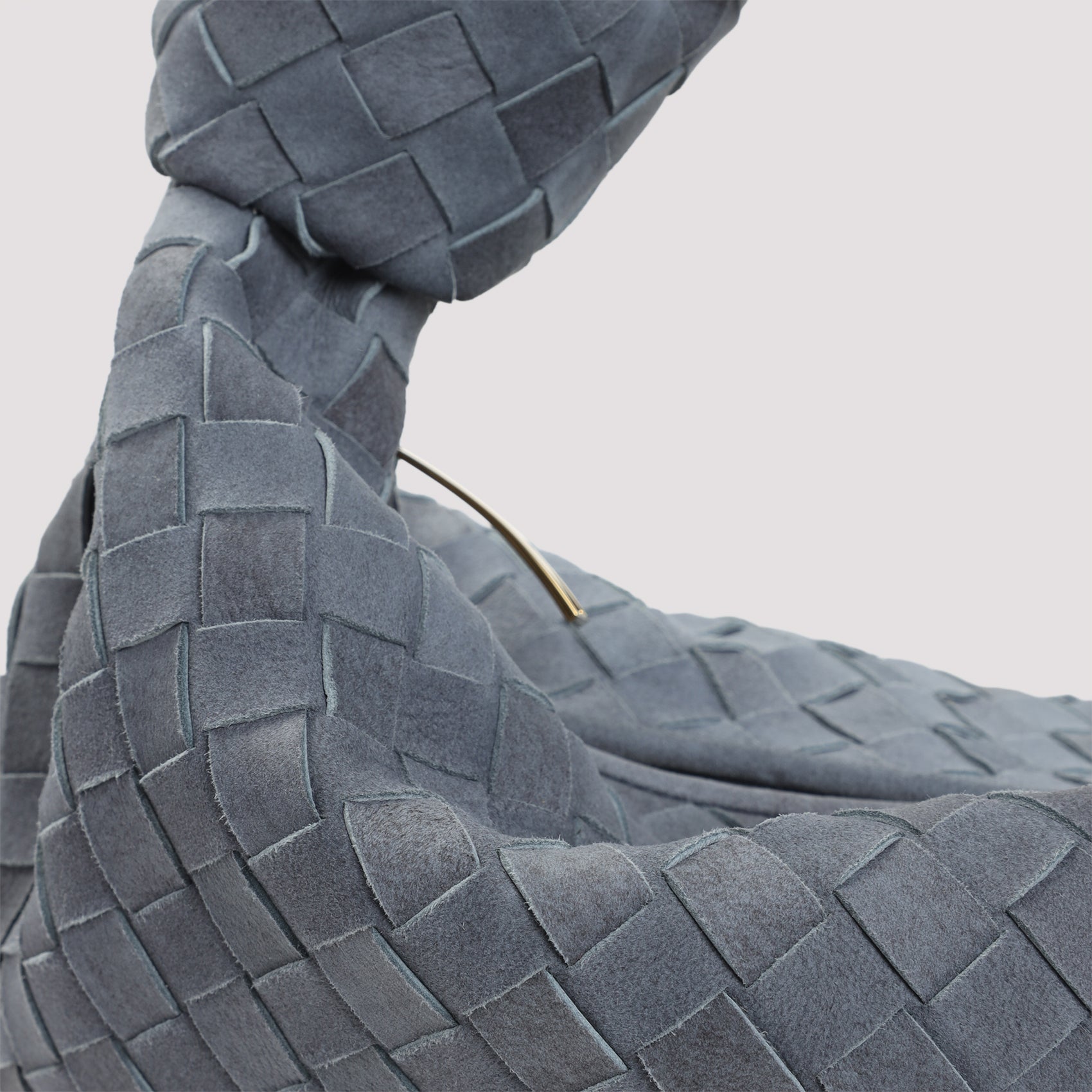 Bottega Veneta Jodie Intrecciato 15 Cloudy Suede Handbag