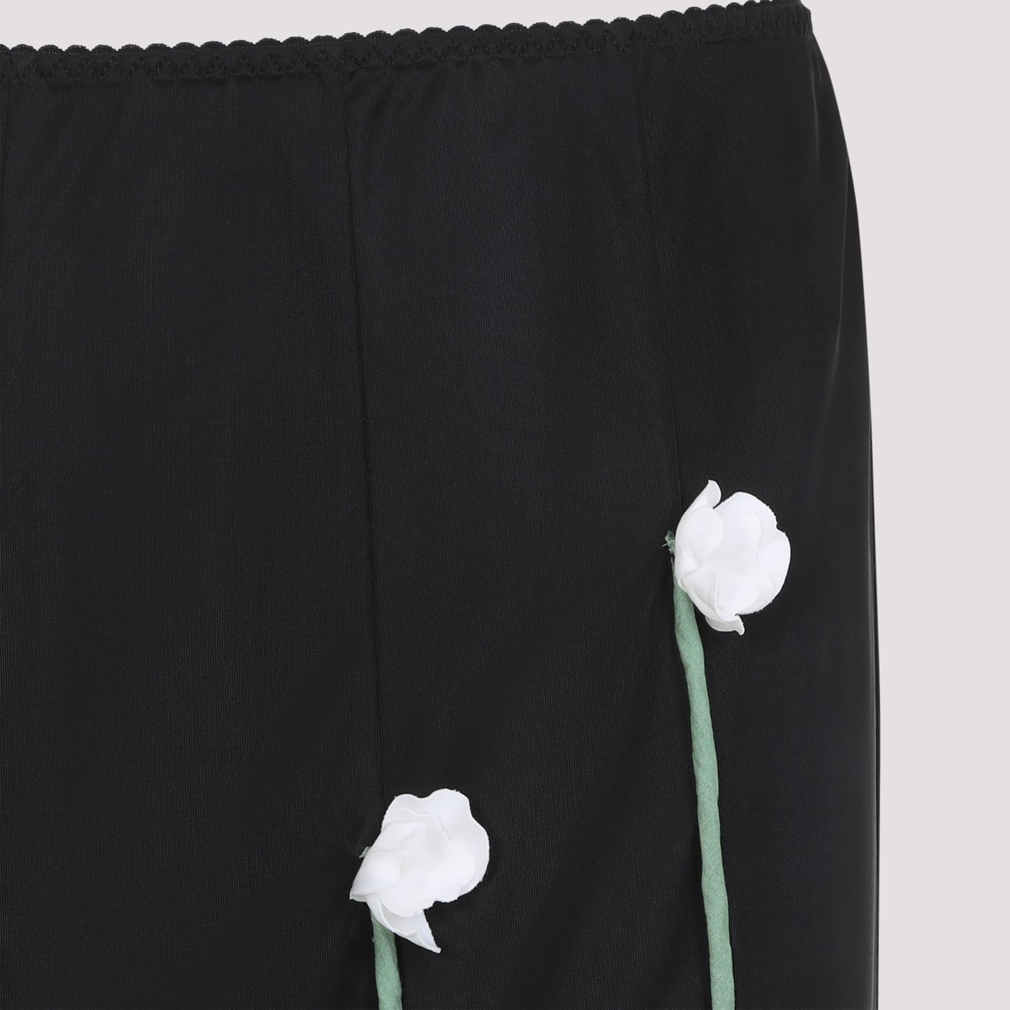 Moschino Midi Skirt Flower Details