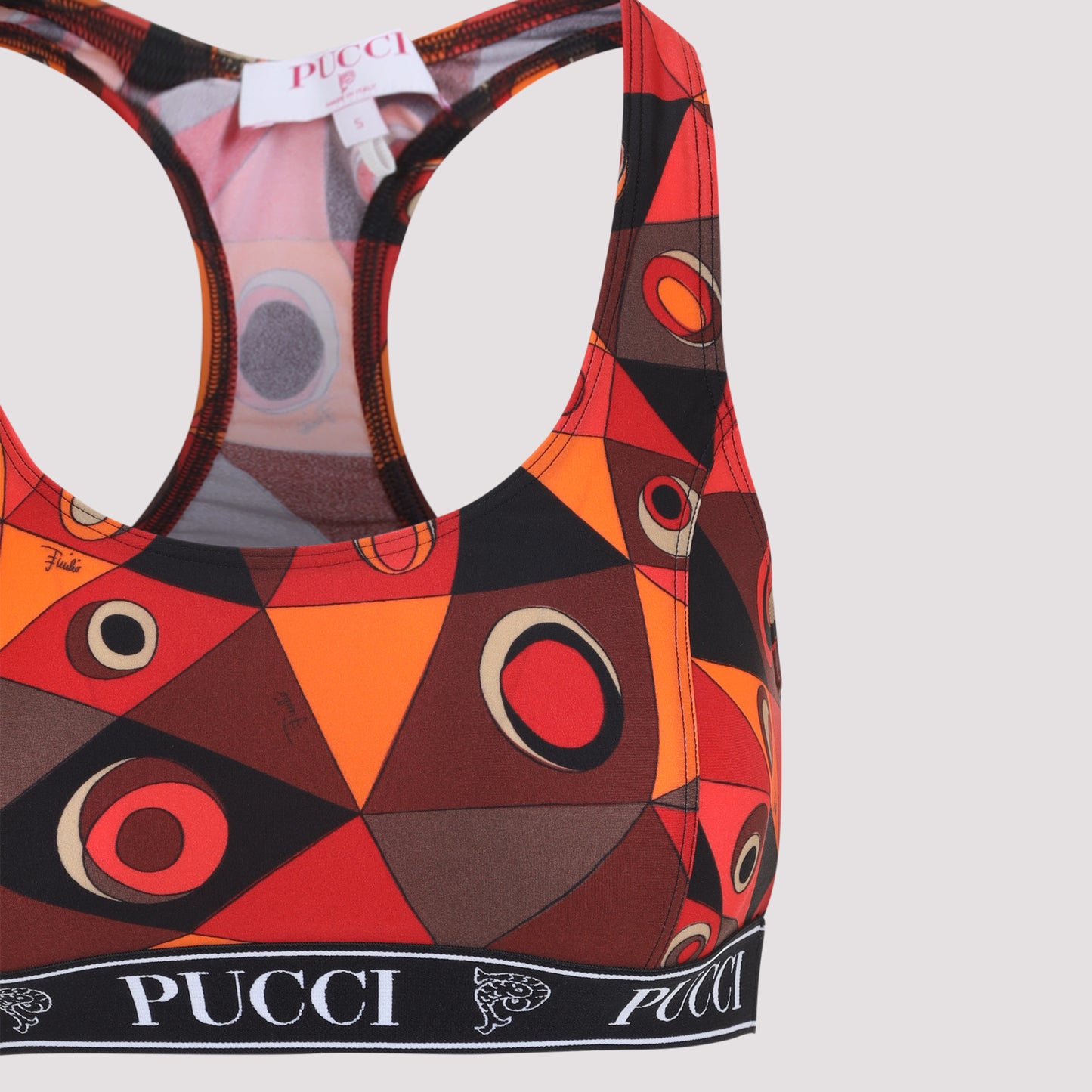 Pucci Polyamide Bra Top