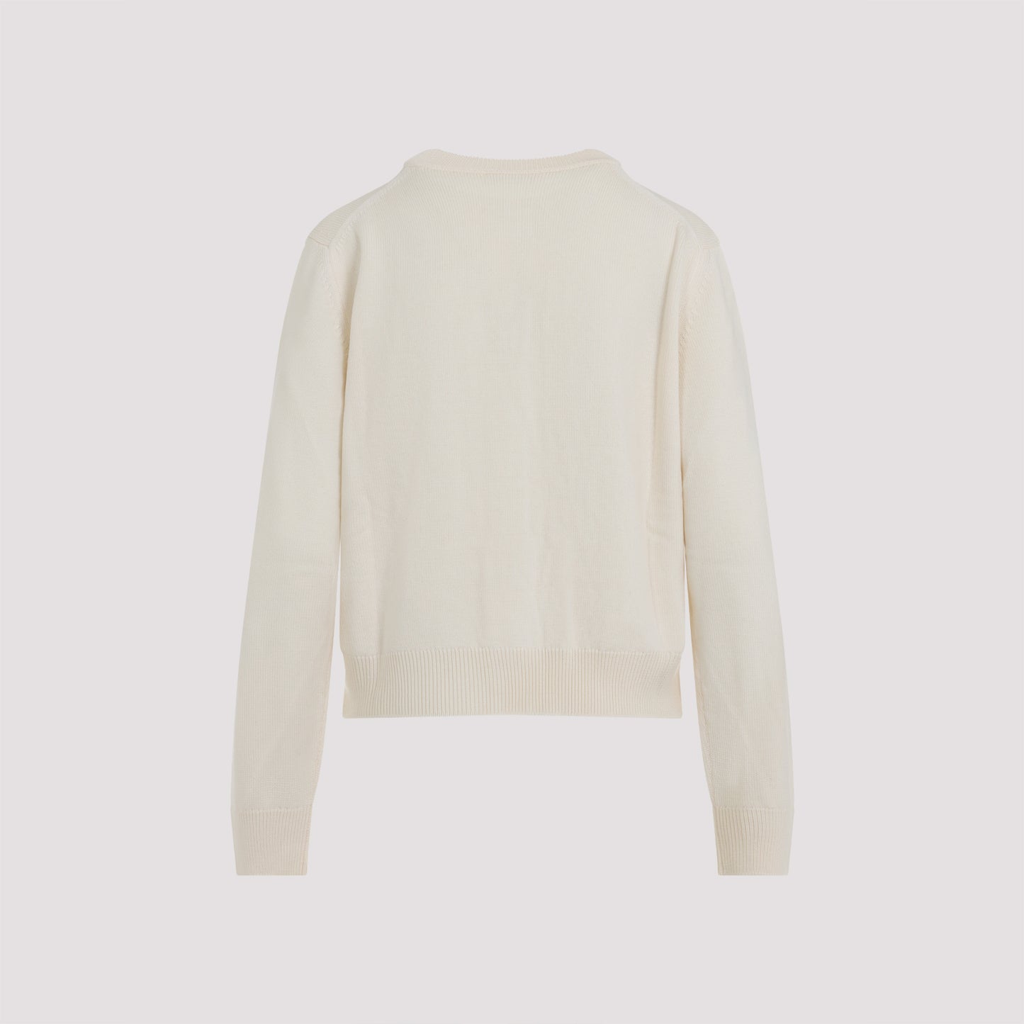 Jil Sander Cn Long Sleeves Cardigan With Velvet Embroidery
