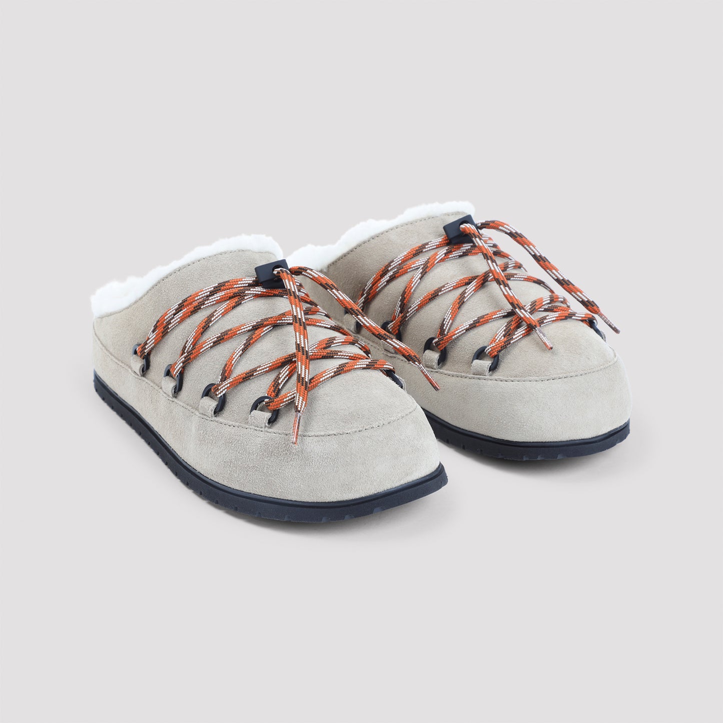 Prada Shearling-Lined Mules