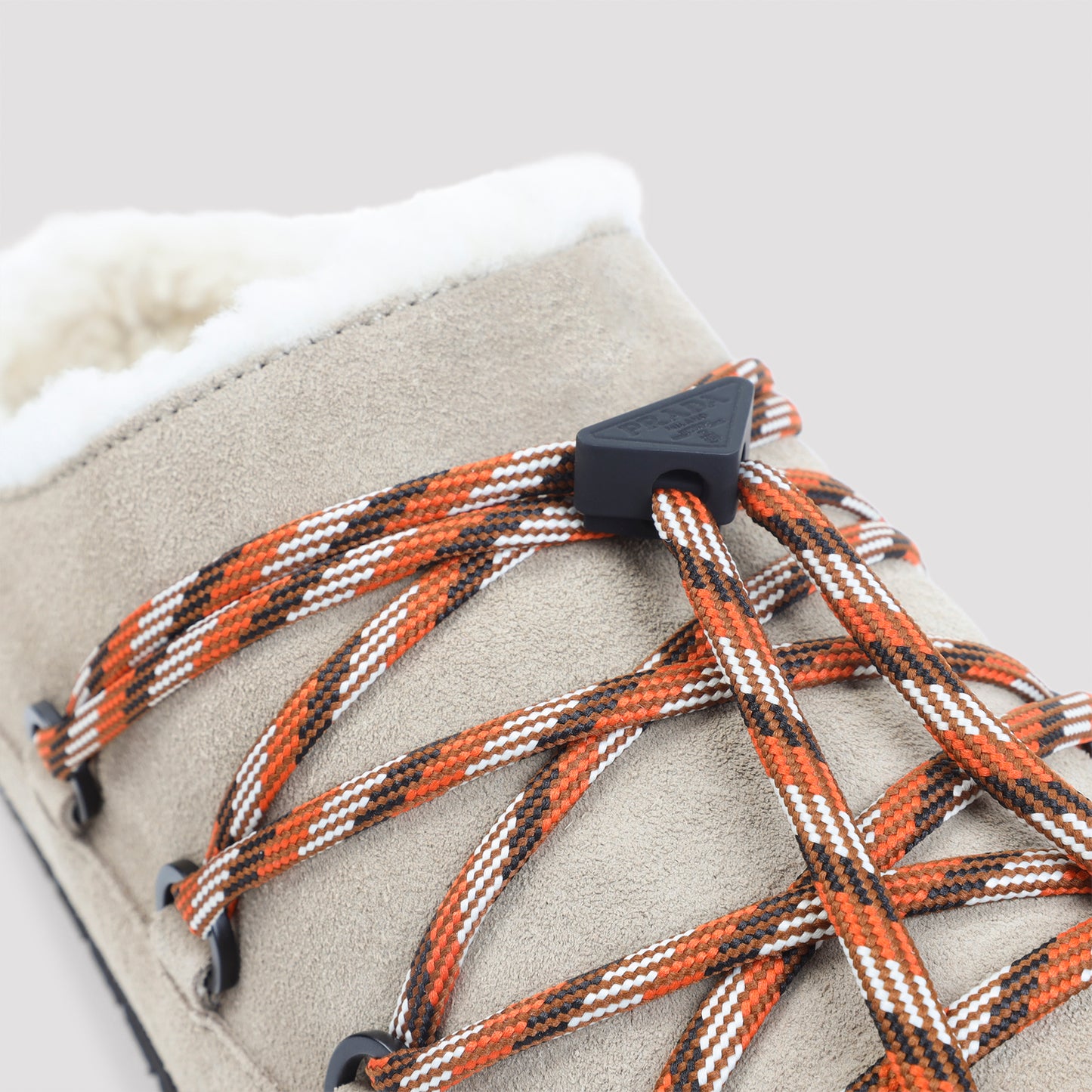 Prada Shearling-Lined Mules
