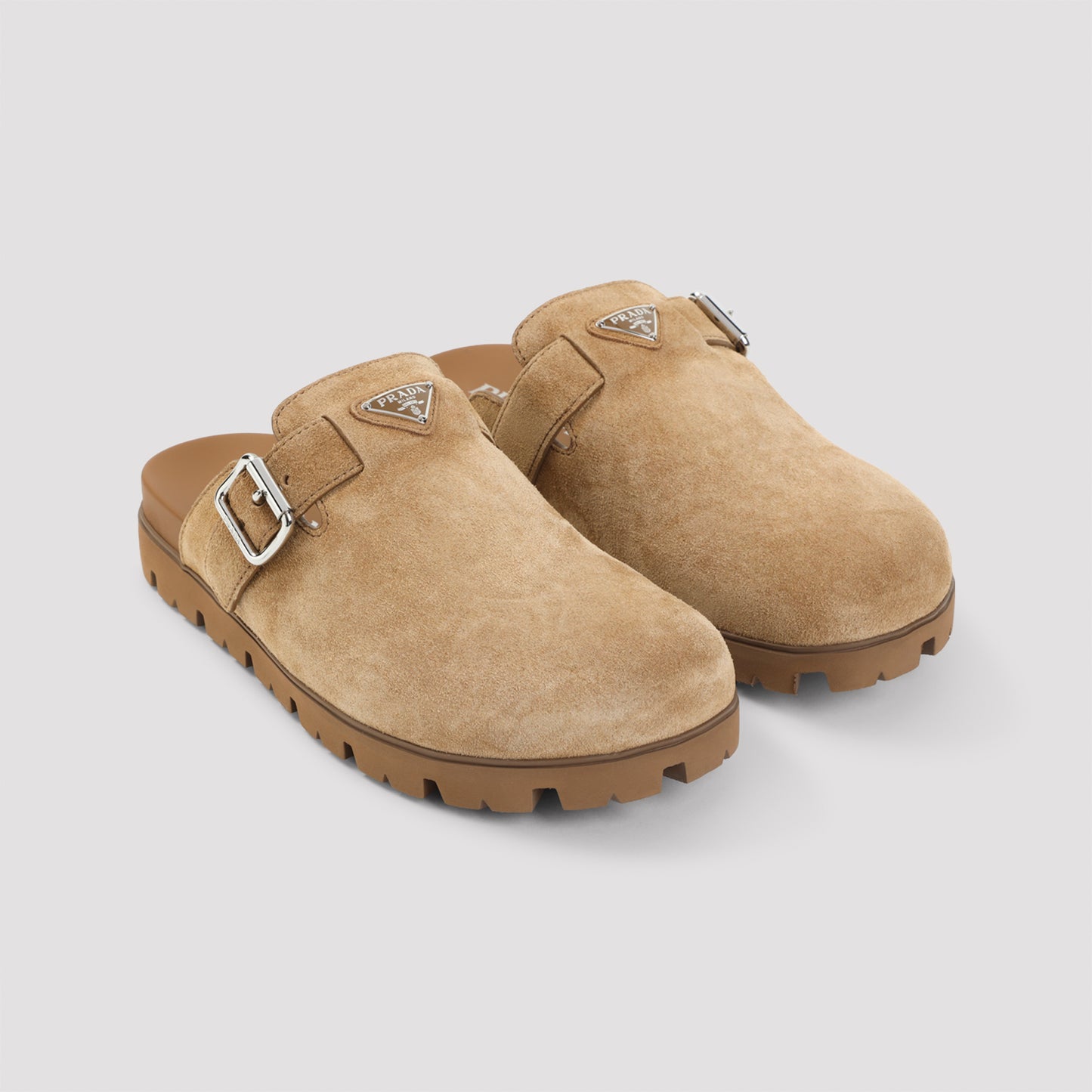 Prada Suede Sabot