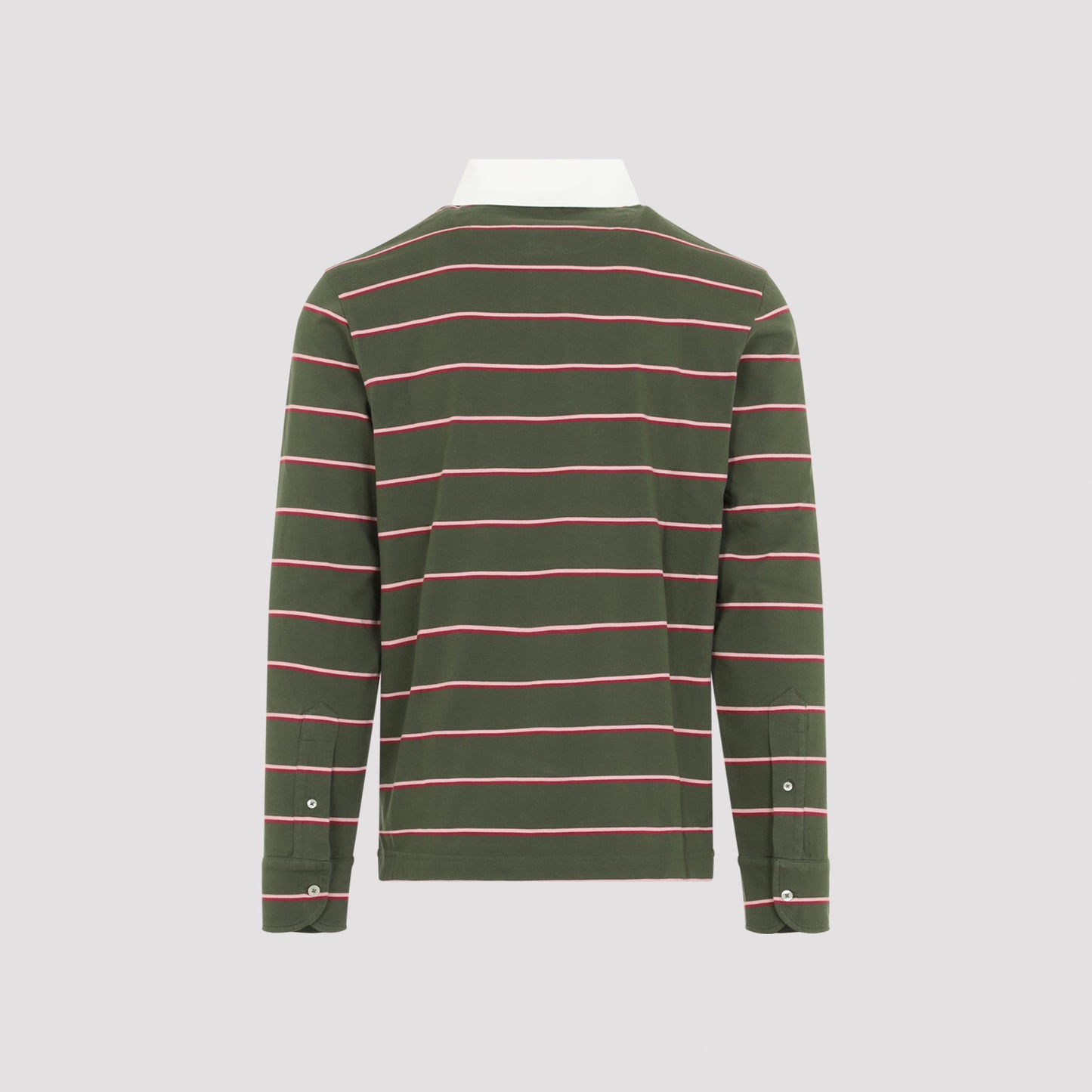 Etro L/S Striped Polo