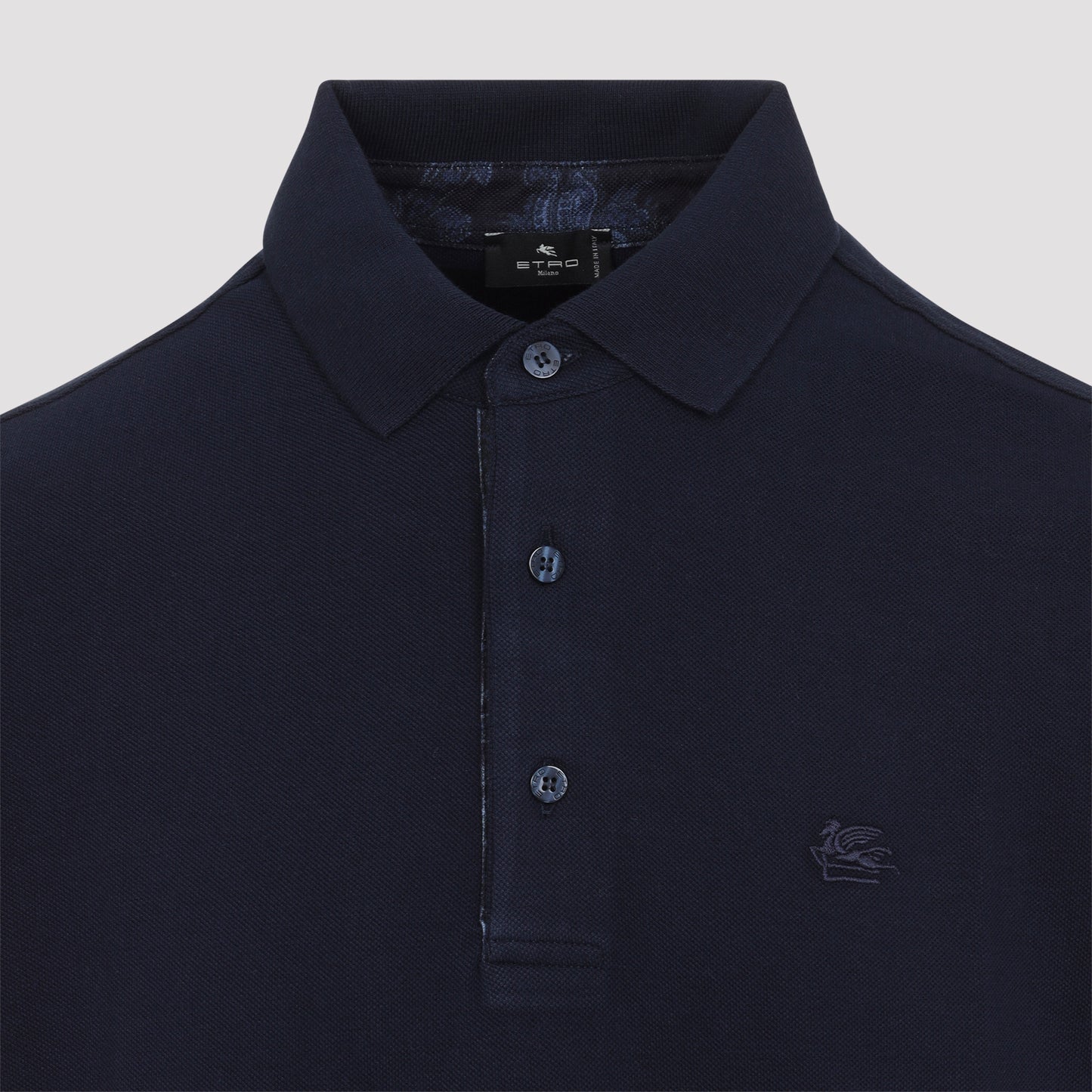 Roma Printed Detail Polo