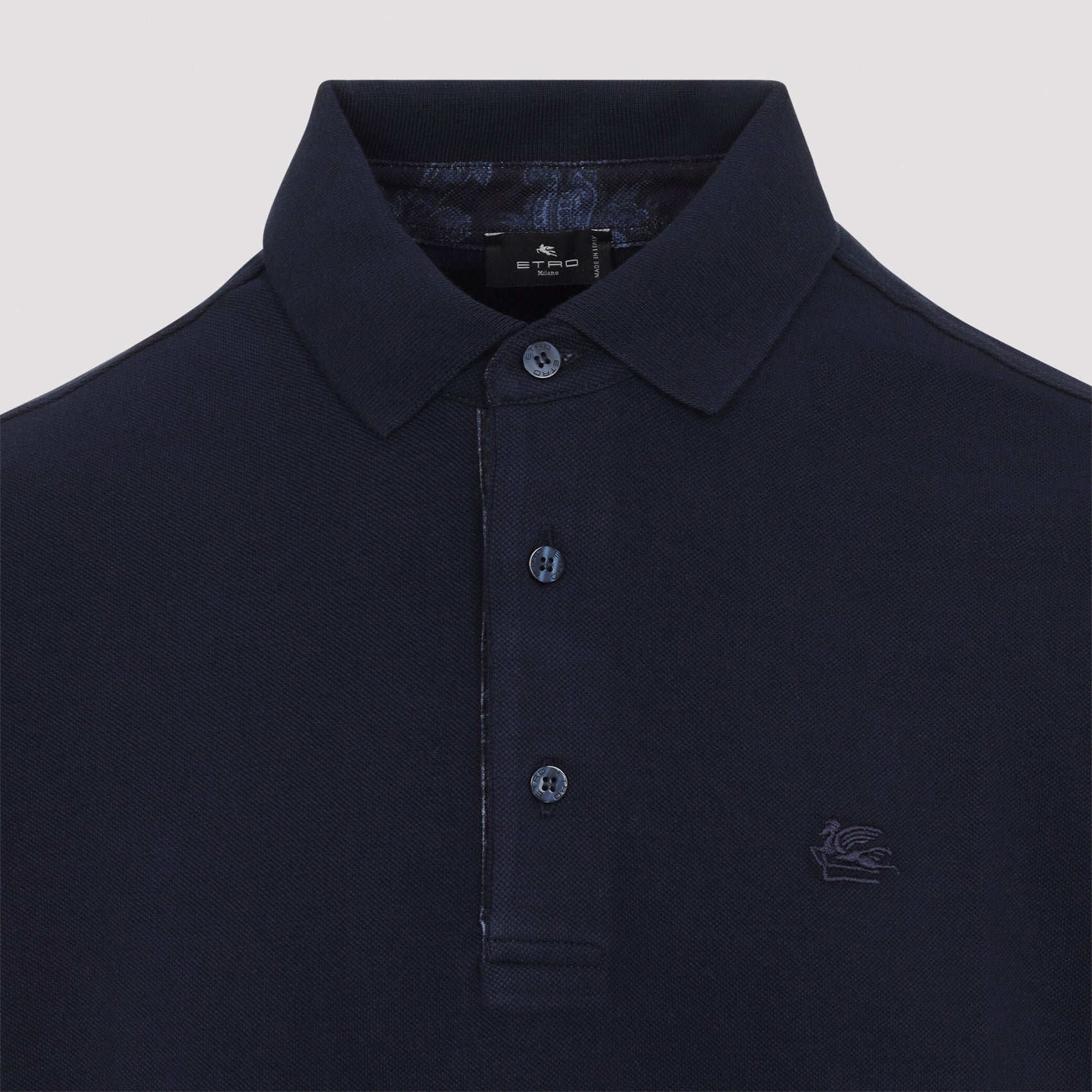 Roma Printed Detail Polo