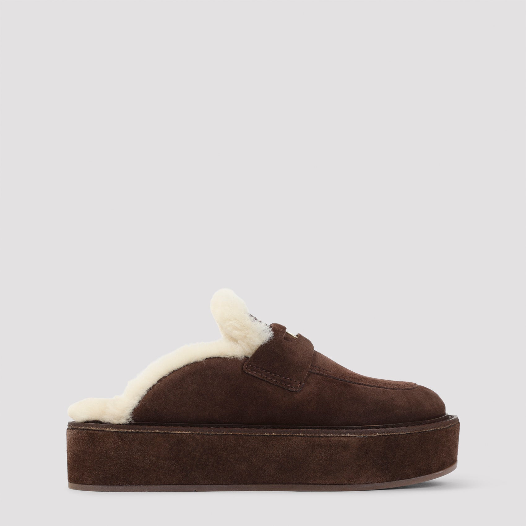 Miu Miu Suede Sabot