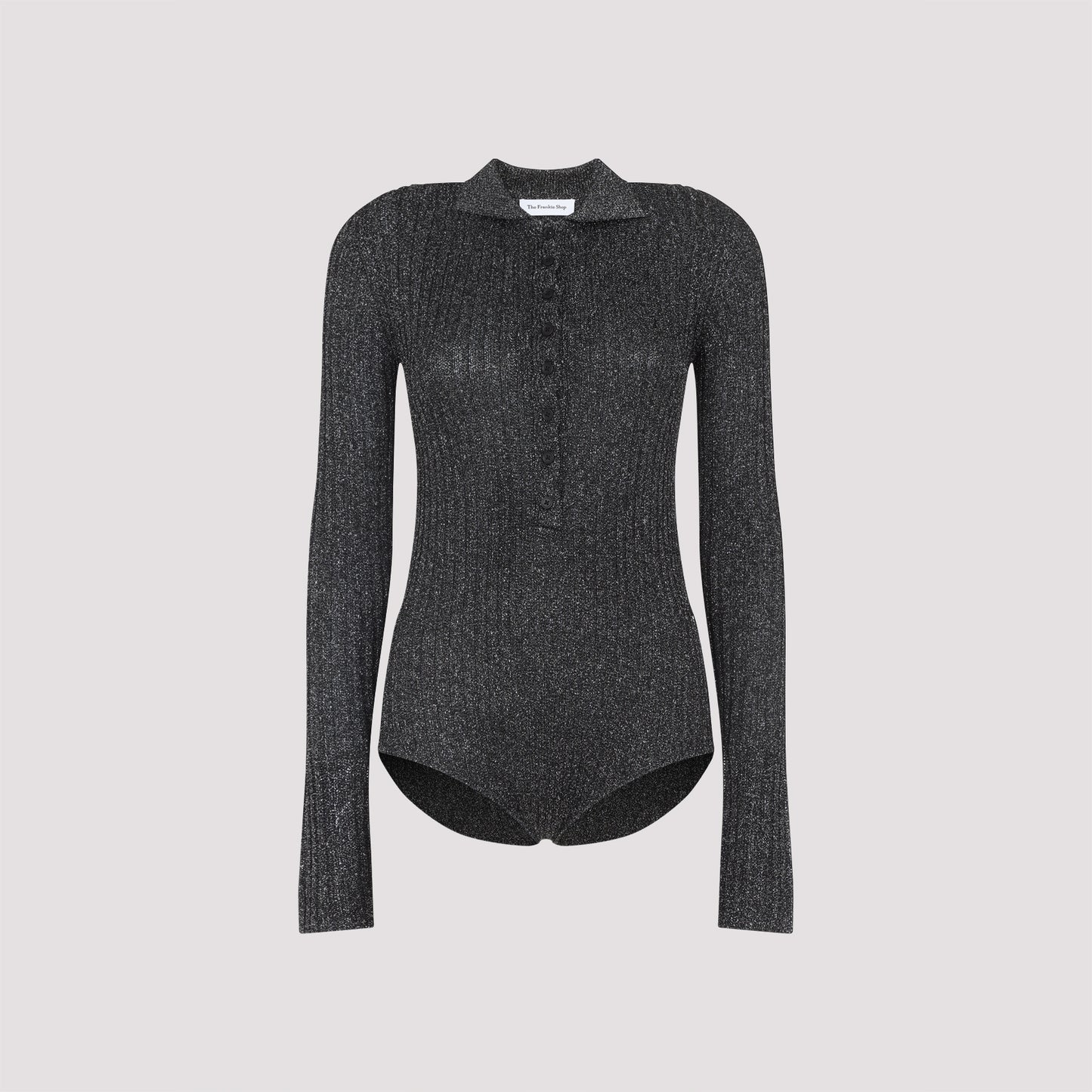 The Frankie Shop Solana Polo Bodysuit