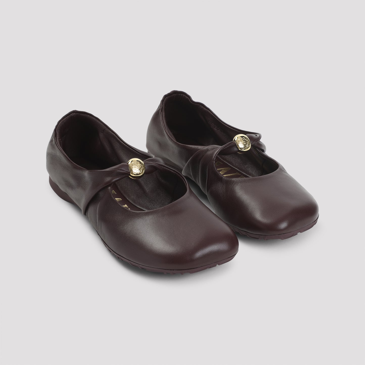 Loewe Pebble Soft Ballerinas