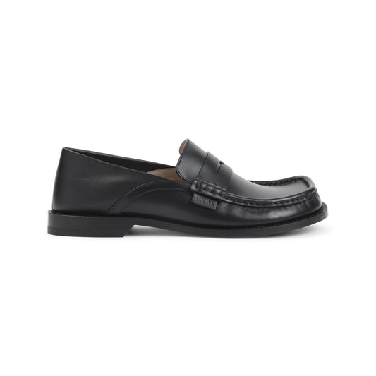 Loewe Campo Flap Back Loafers
