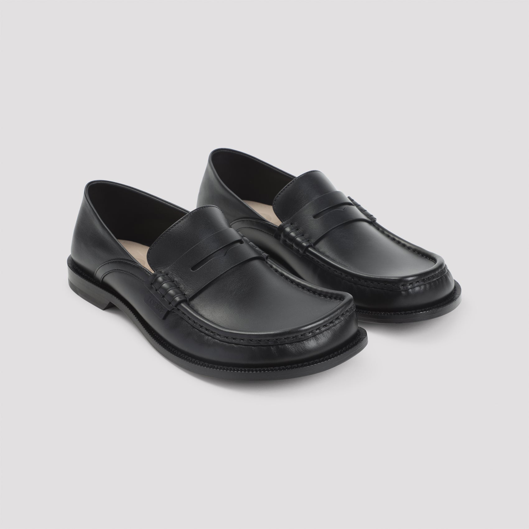 Loewe Campo Flap Back Loafers