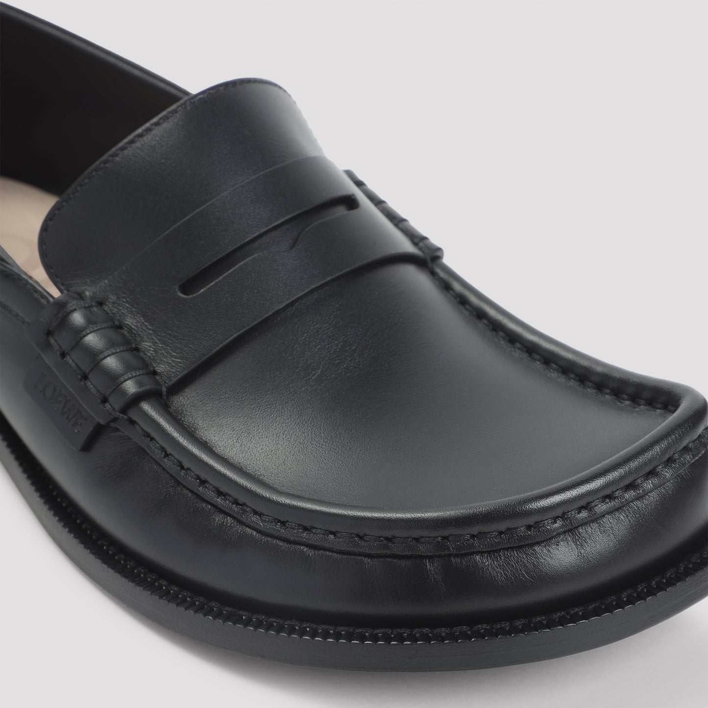 Loewe Campo Flap Back Loafers