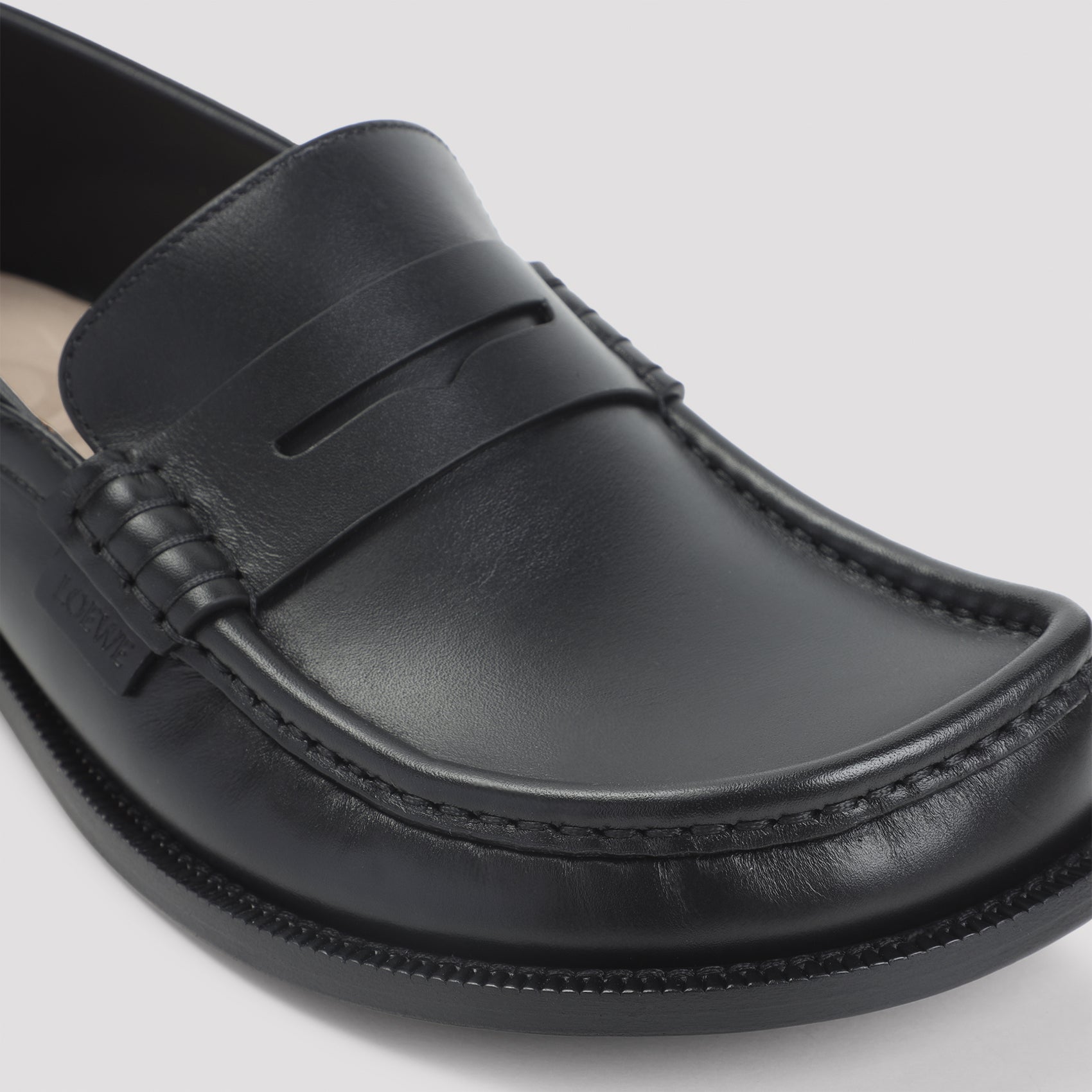 Loewe Campo Flap Back Loafers