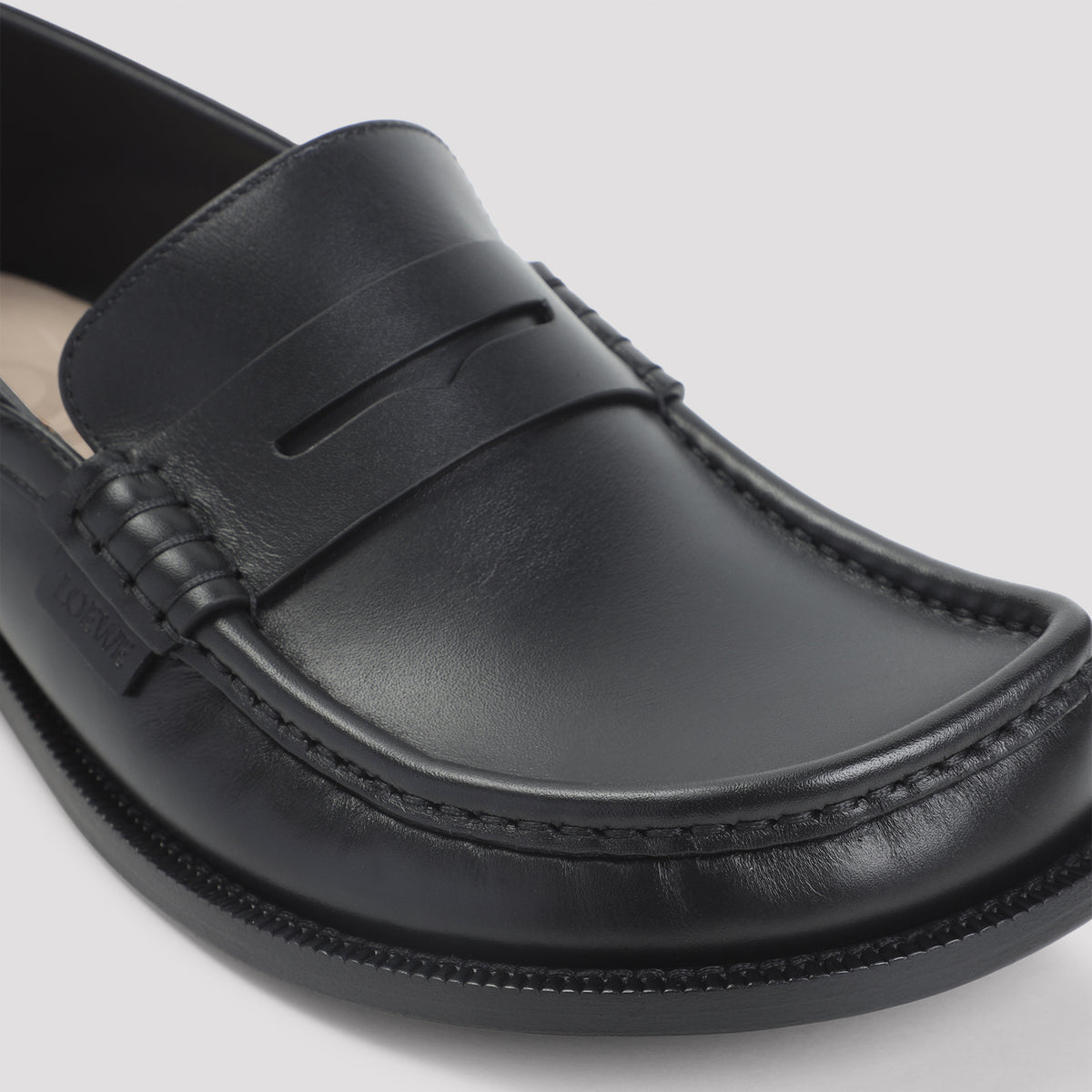 Loewe Campo Flap Back Loafers