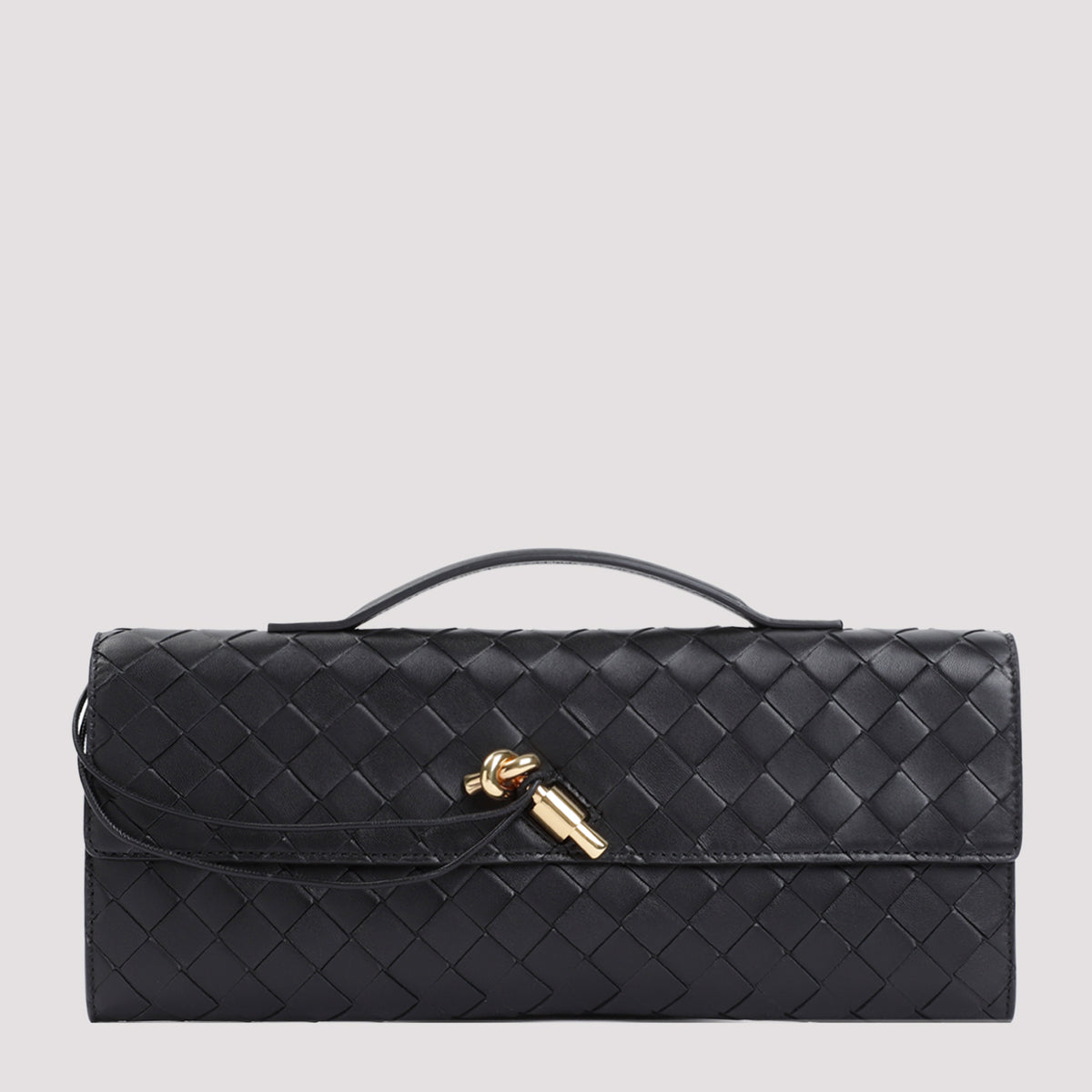 Bottega Veneta Andiamo Long Intreccio Clutch