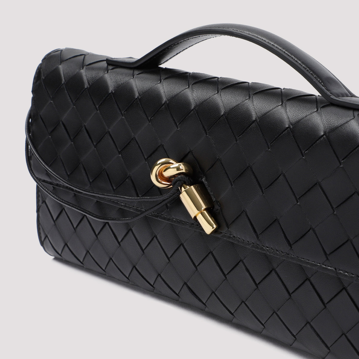 Bottega Veneta Andiamo Long Intreccio Clutch