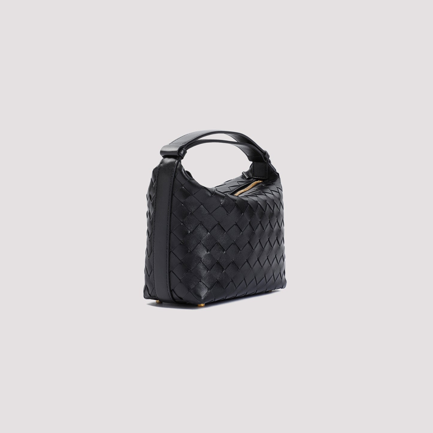 Bottega Veneta Mini Wallace Intreccio 15 Handbag