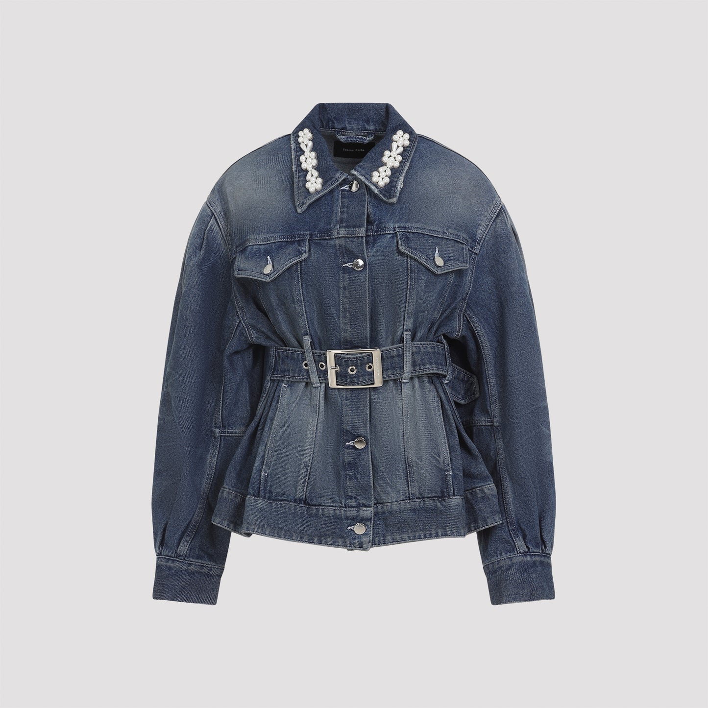 Simone Rocha Sculpted Belt Jacket