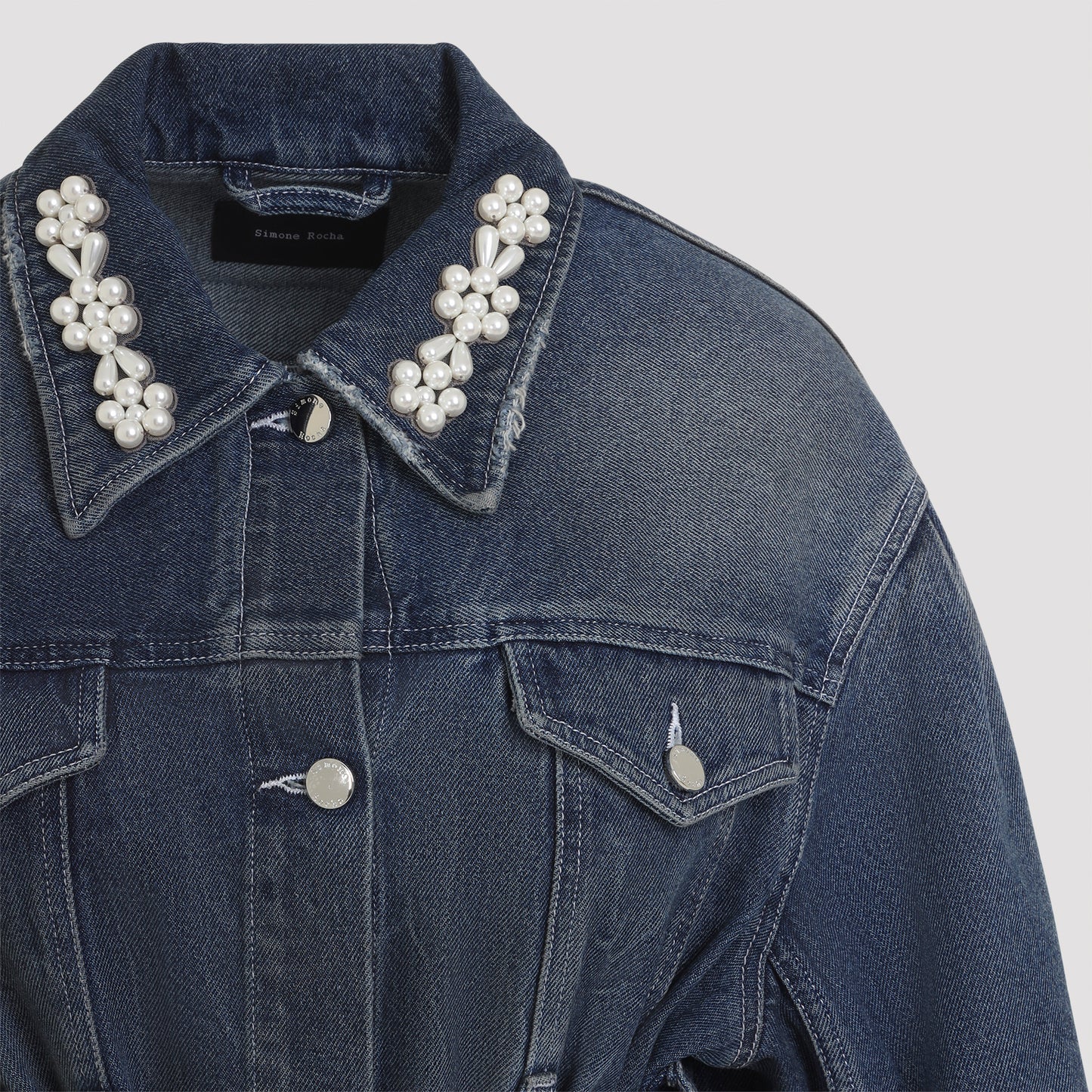 Simone Rocha Sculpted Belt Jacket