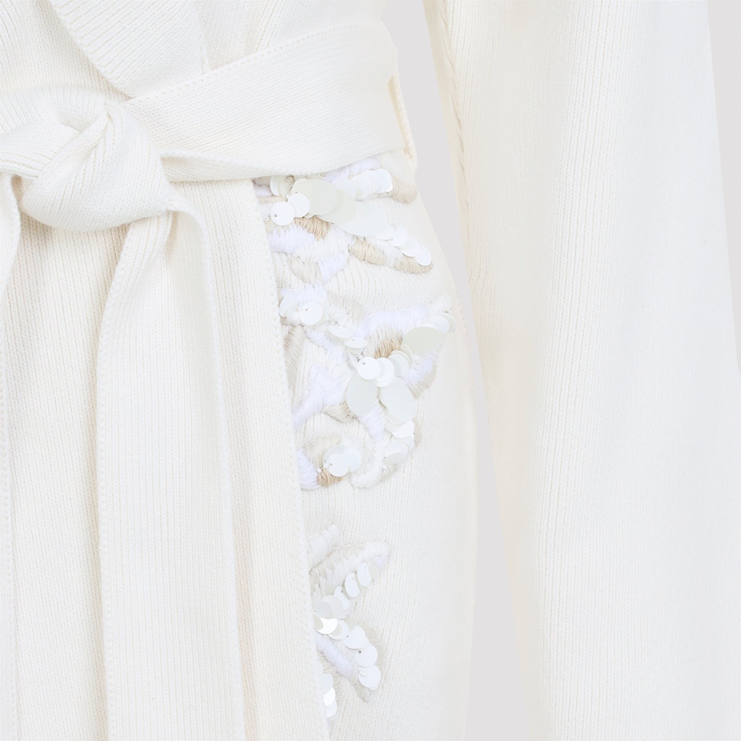 Golden Goose Belted Knit Cardigan