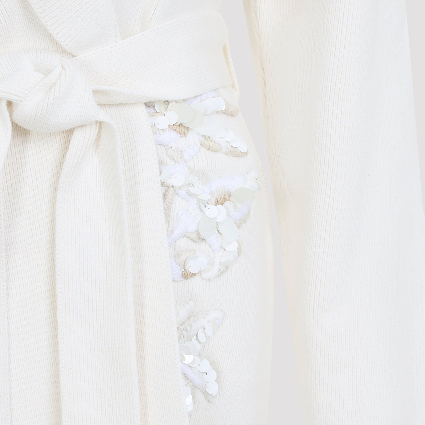 Golden Goose Belted Knit Cardigan