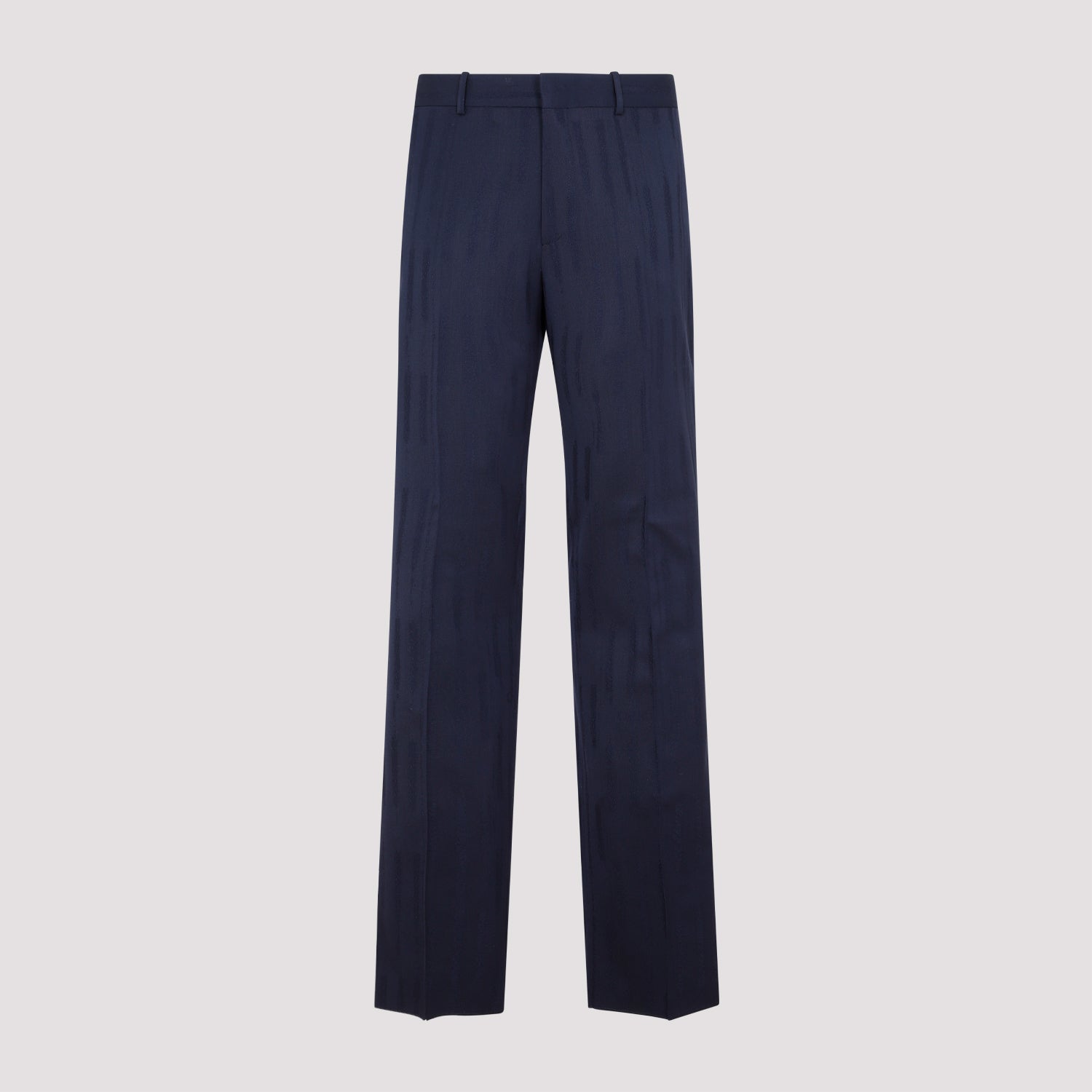 Off White Shibori Jacquard Slim Pant