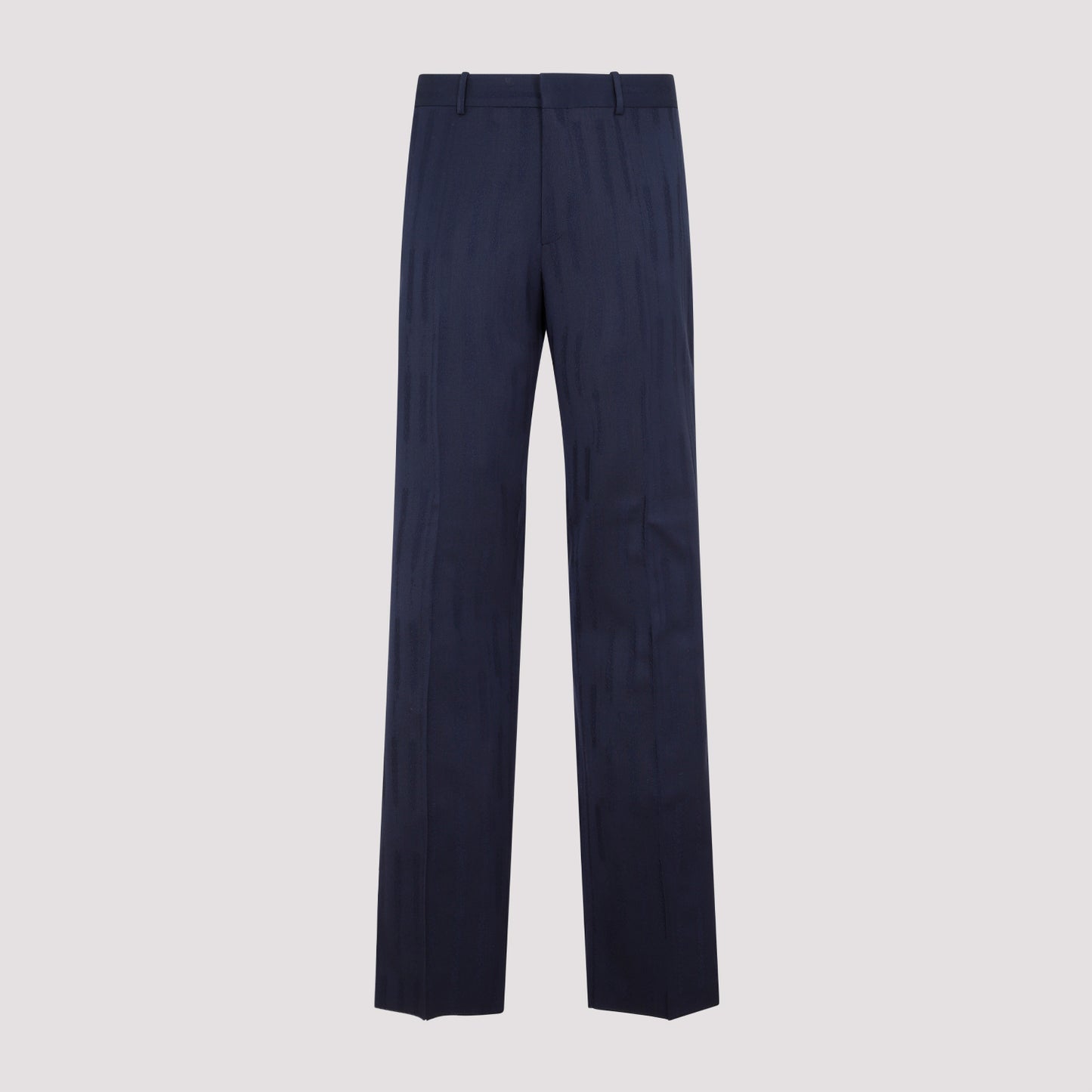 Off White Shibori Jacquard Slim Pant