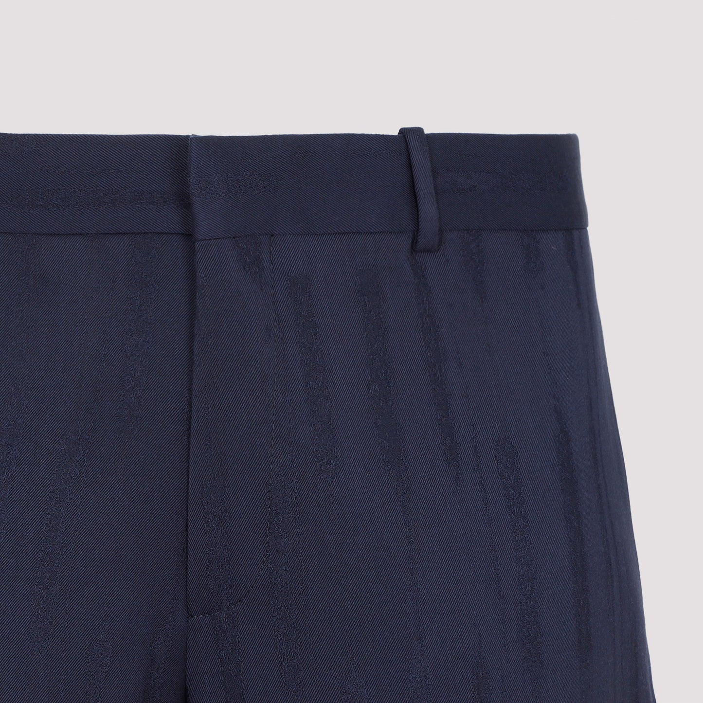 Off White Shibori Jacquard Slim Pant
