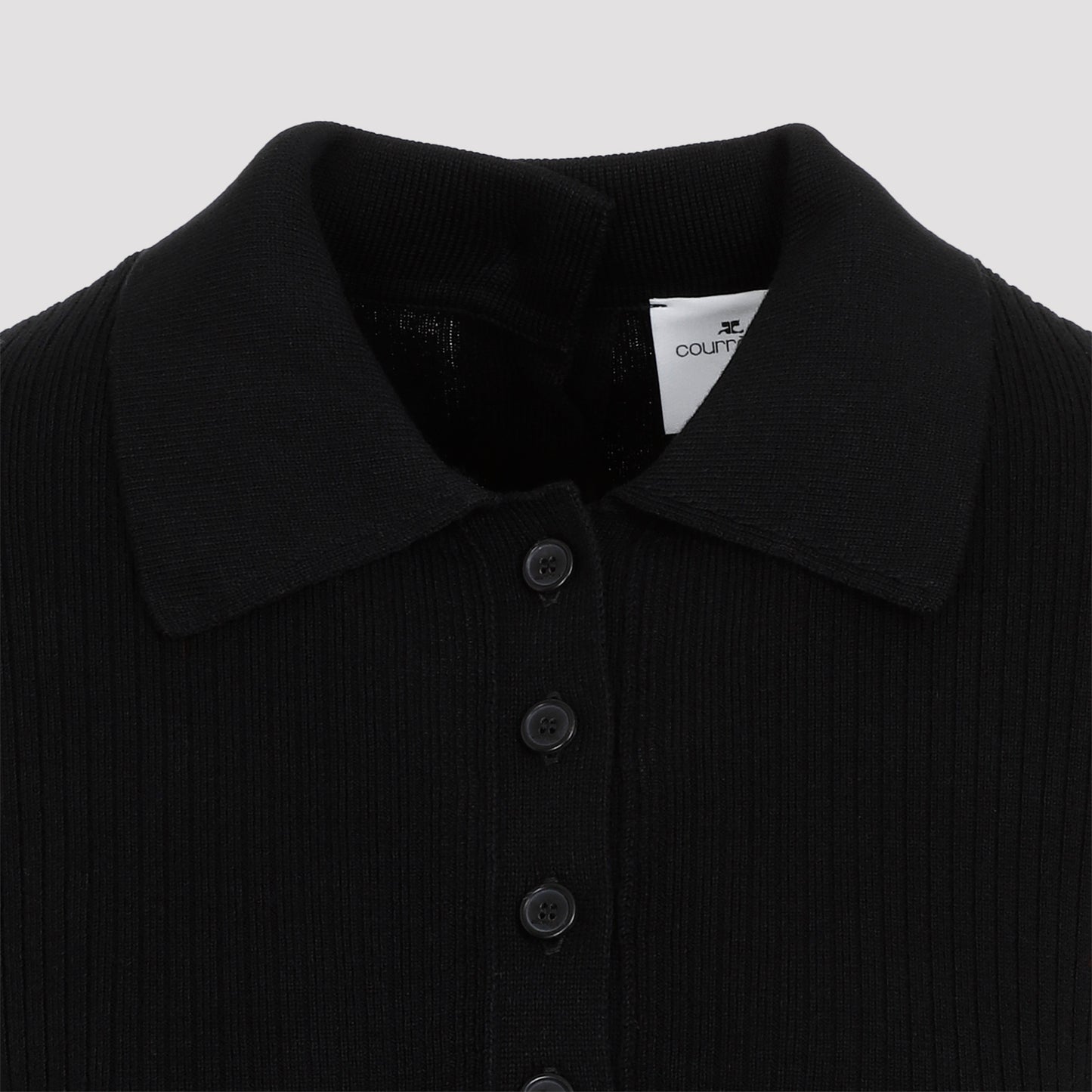 Courreges Multi Buttons Midi Dress