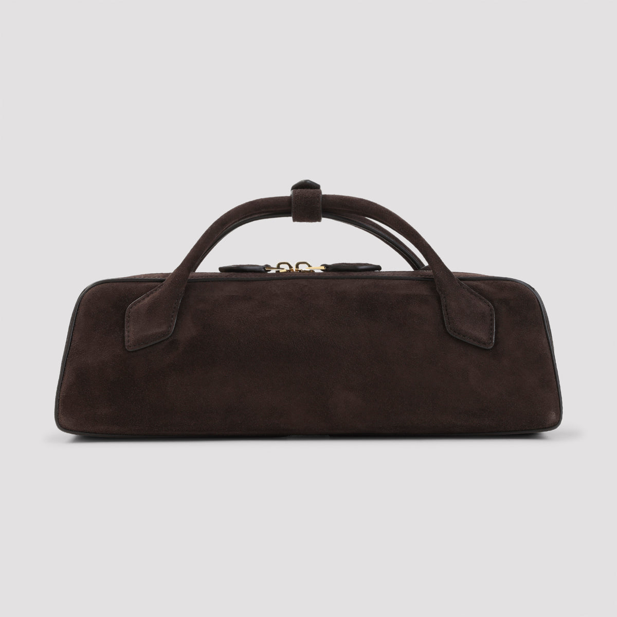 Alaïa Teckel Suede Clutch