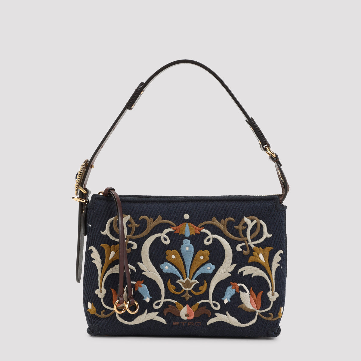 Etro Canvas Hobo S Shouldel Bag