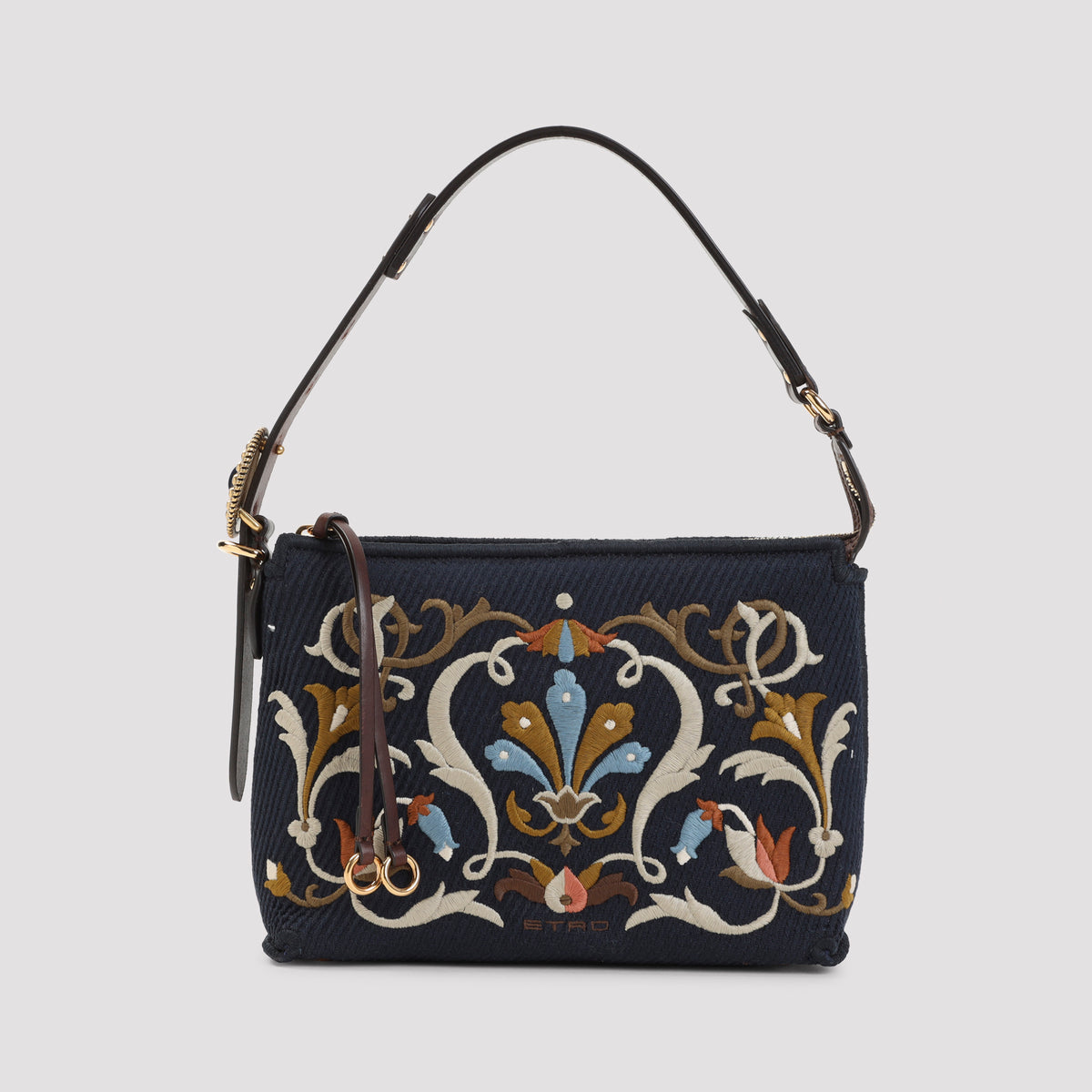 Etro Canvas Hobo S Shouldel Bag