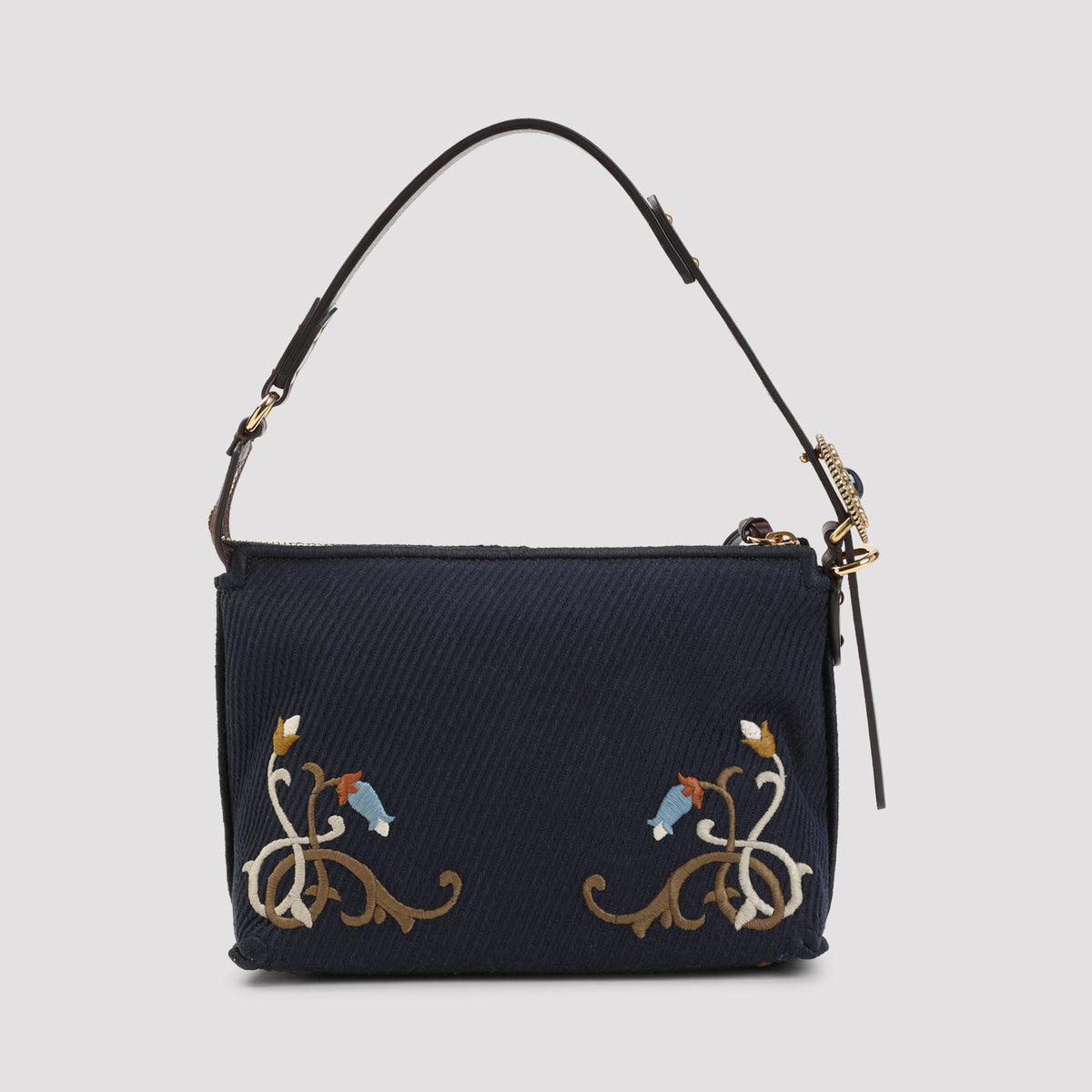 Etro Canvas Hobo S Shouldel Bag