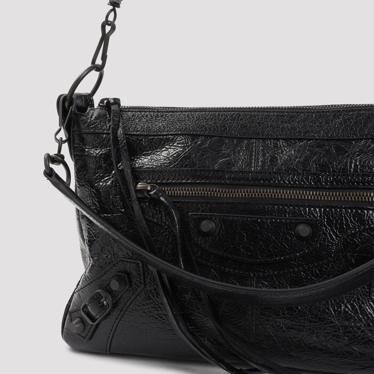 Balenciaga Le City Moto S Shoulder Bag