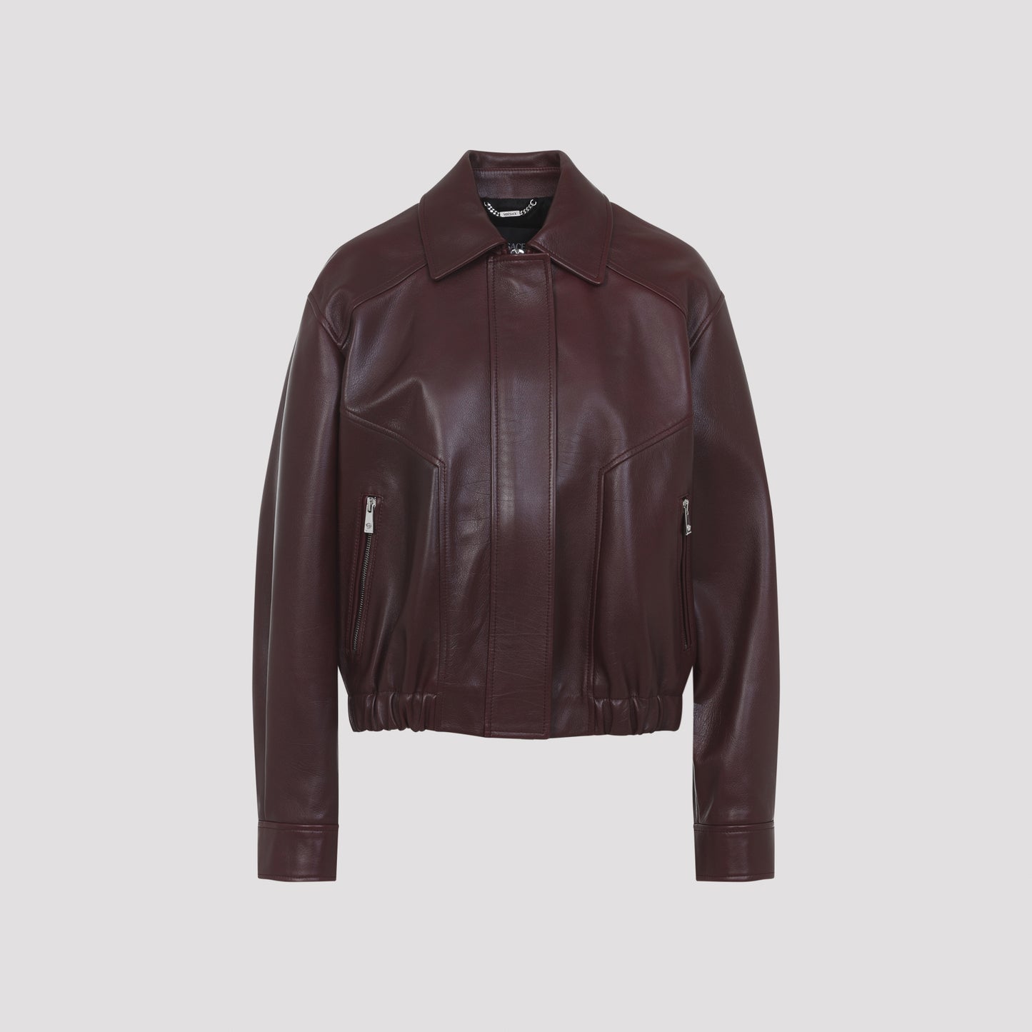 Versace Bufalo Leather Blouson