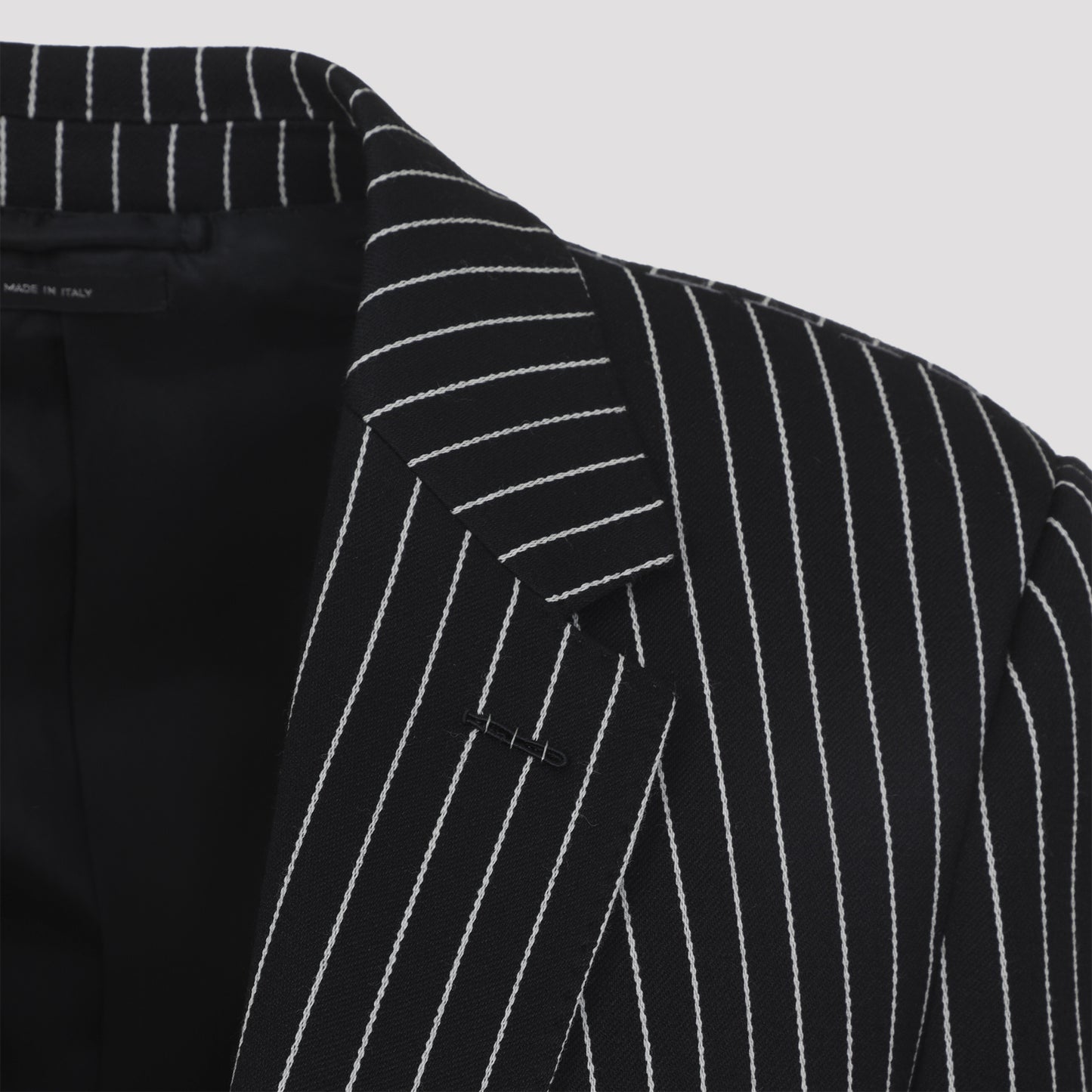 Tom Ford Striped Wool Barathea Jacket