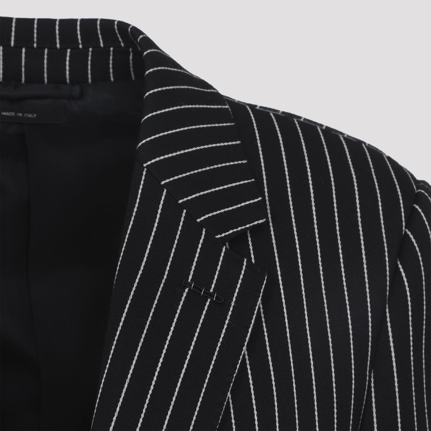 Tom Ford Striped Wool Barathea Jacket
