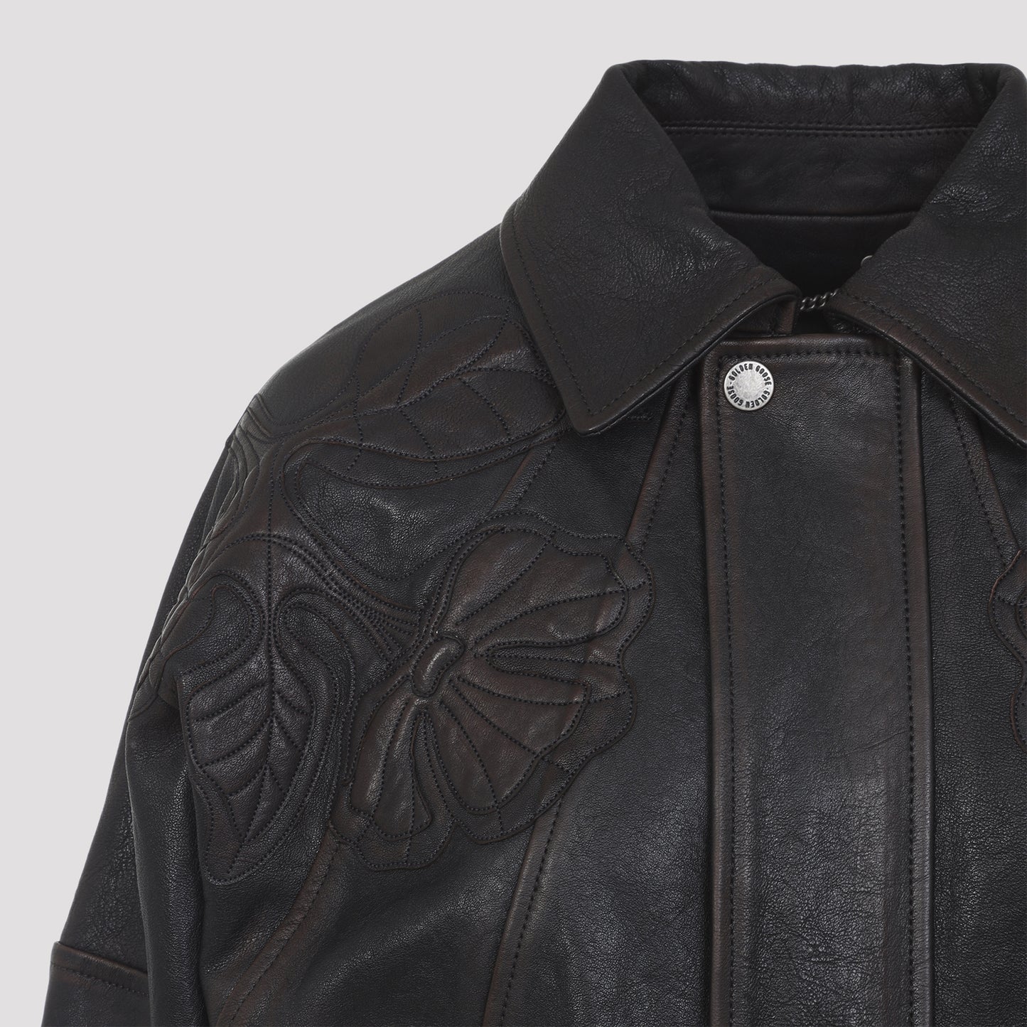 Golden Goose Flower Embroidery Jacket
