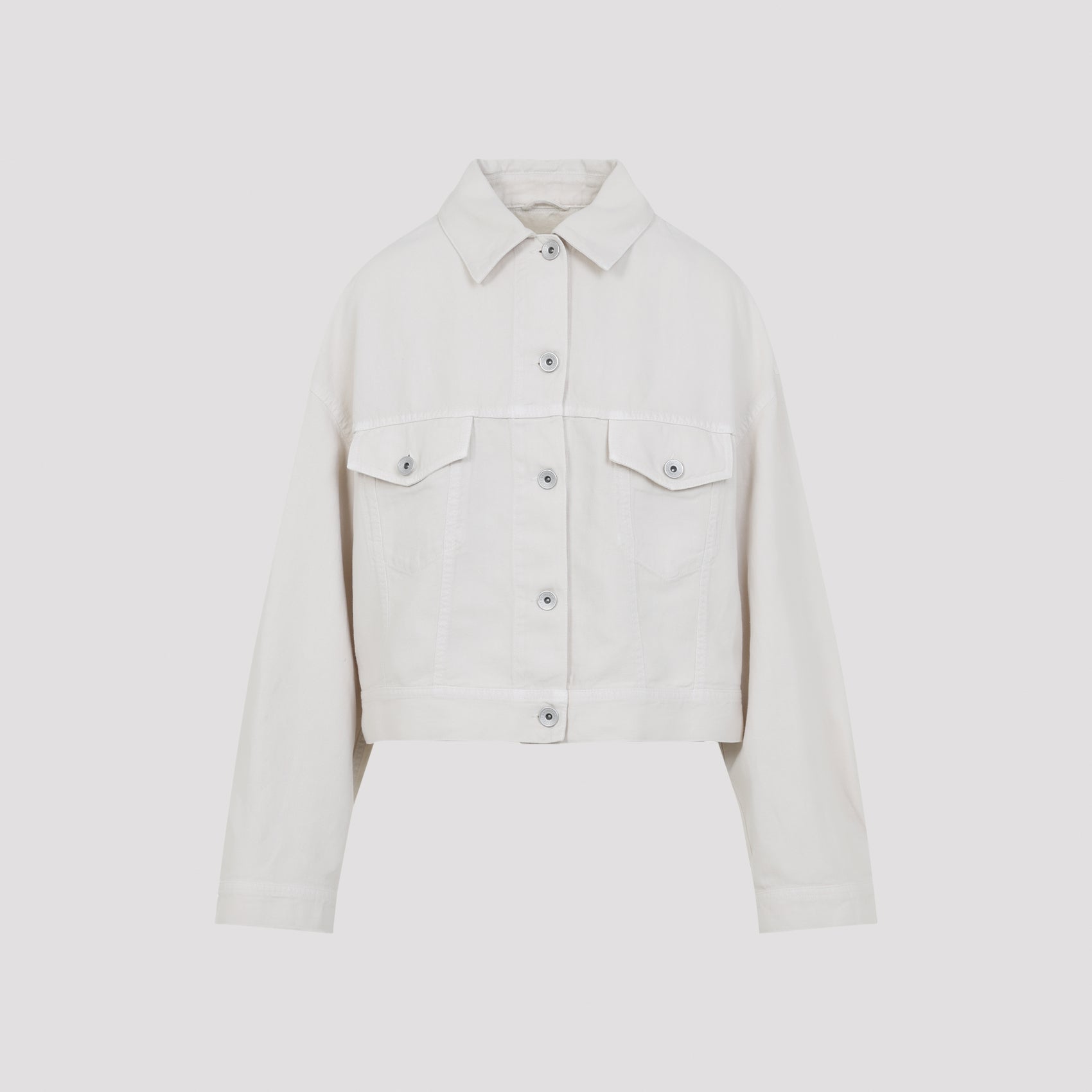 Brunello Cucinelli Cropped Bull Jacket