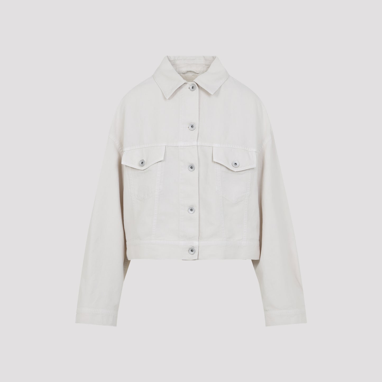 Brunello Cucinelli Cropped Bull Jacket