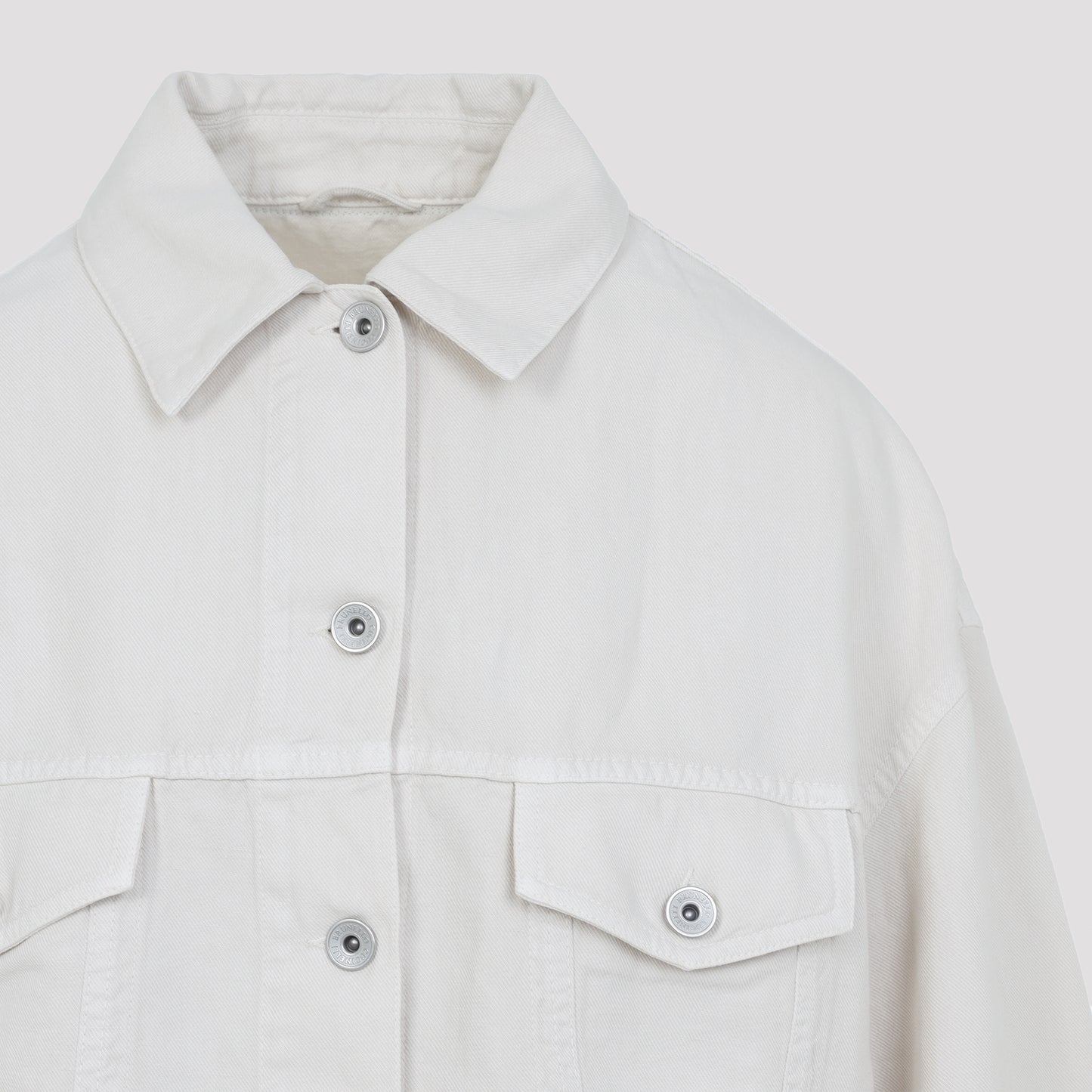 Brunello Cucinelli Cropped Bull Jacket