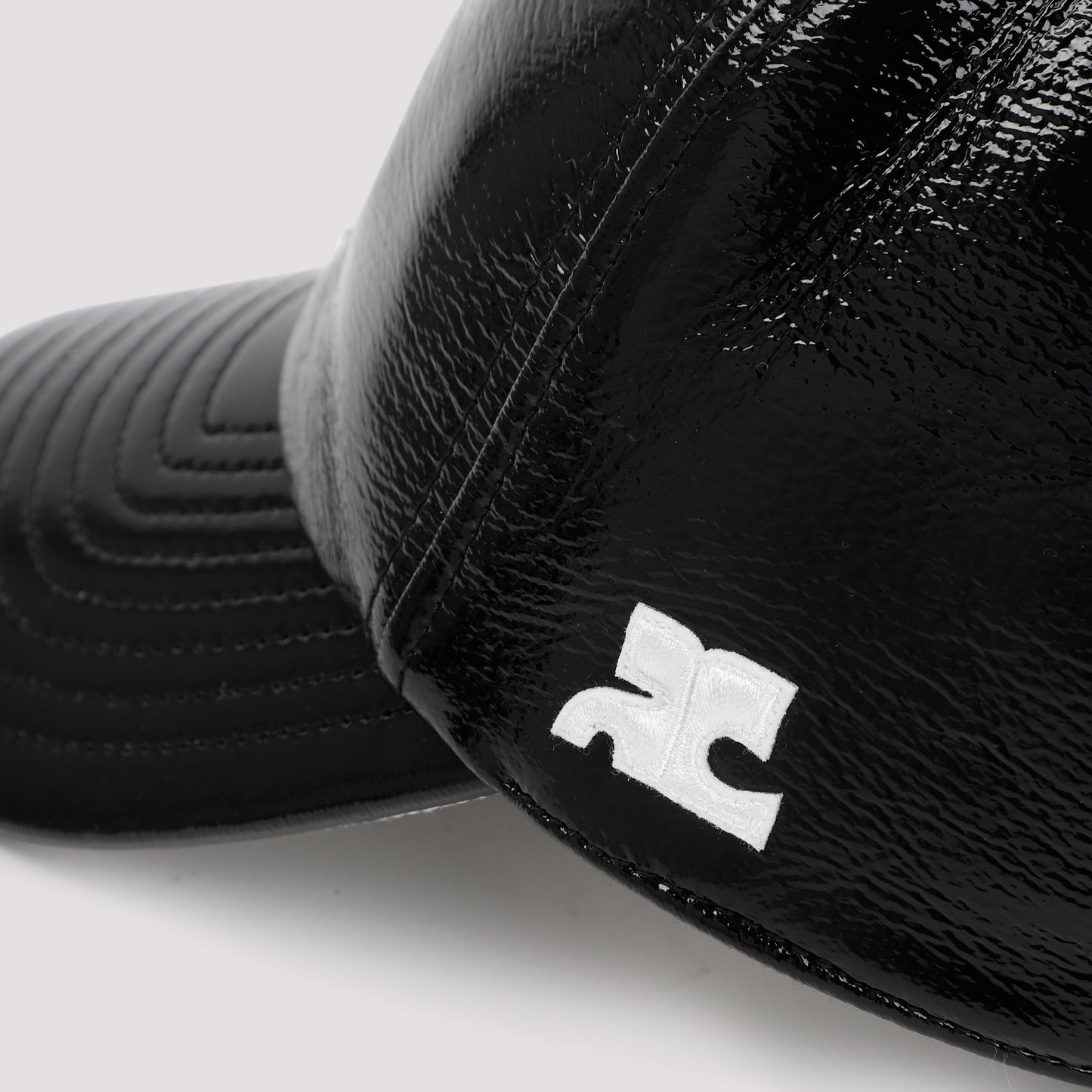Courreges Signature Vinyl Cap
